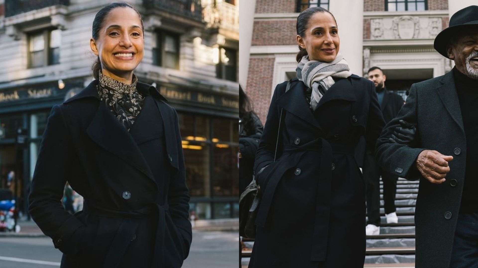 Camila Pitanga abre álbum de fotos raras ao lado do pai em Harvard
