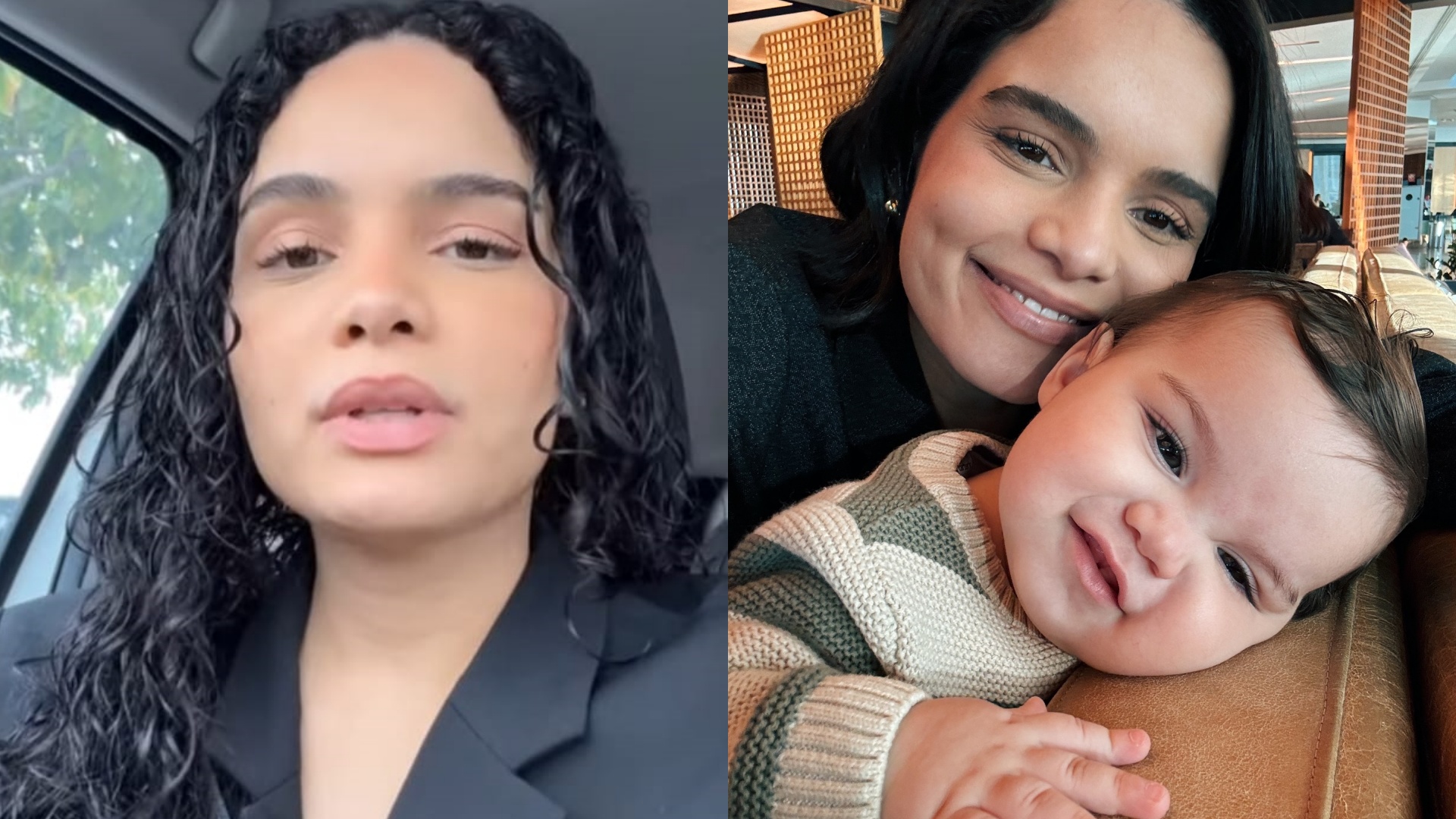 Carol Macedo fala sobre o parto do filho e desafios da maternidade: ‘Muito medo’