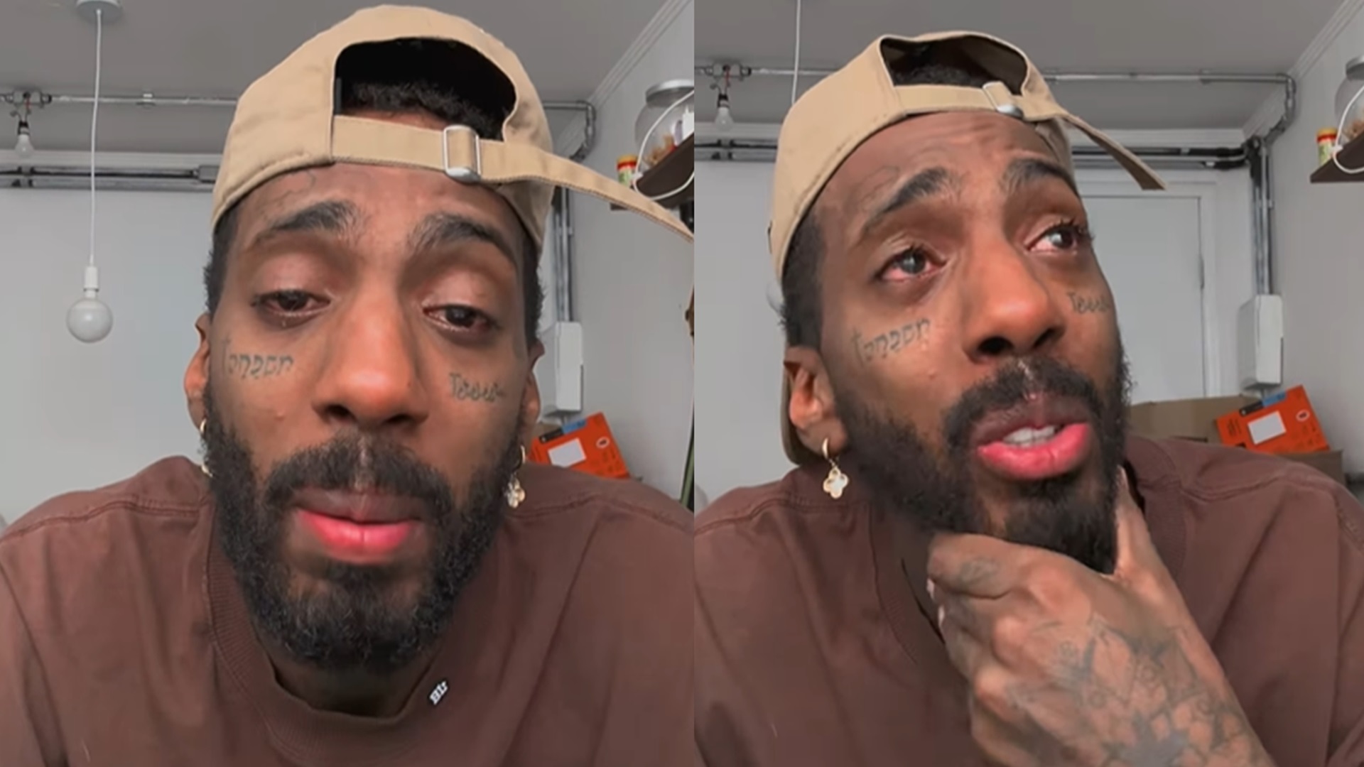 Humorista Eddy Jr. posta vídeo chorando e faz forte desabafo: ‘Cansei’