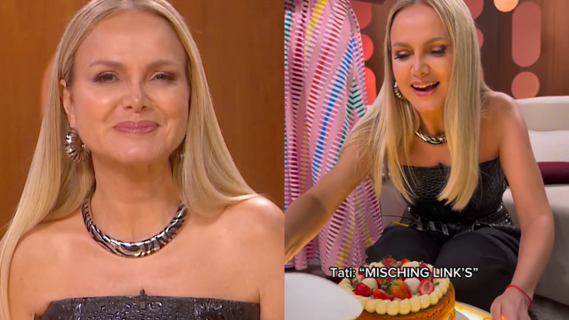 Eliana ganha surpresa em aniversário de 52 anos: ‘Bolo e boas risadas’
