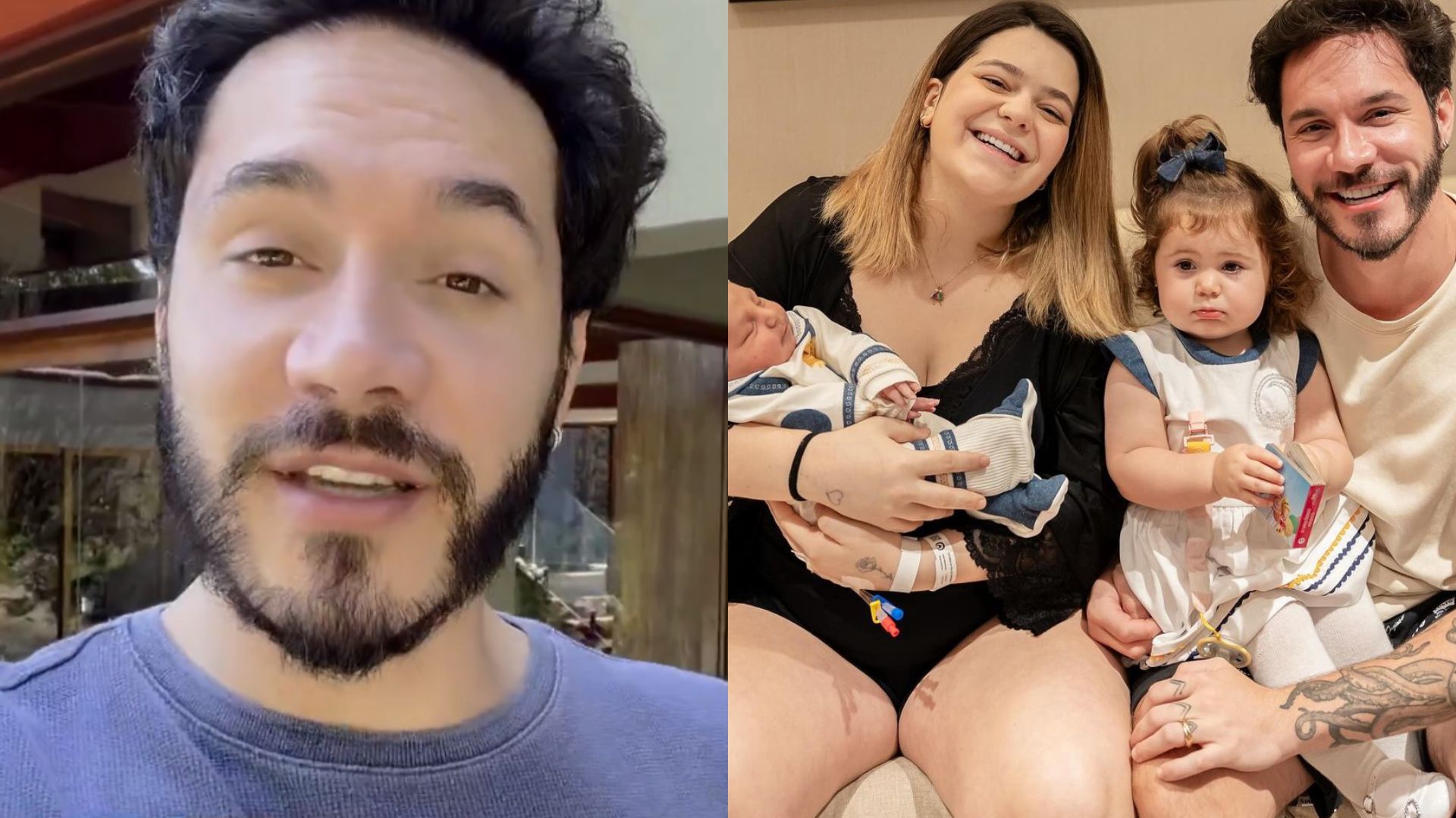 Eliezer detalha nova rotina com Viih Tube após o nascimento de Ravi