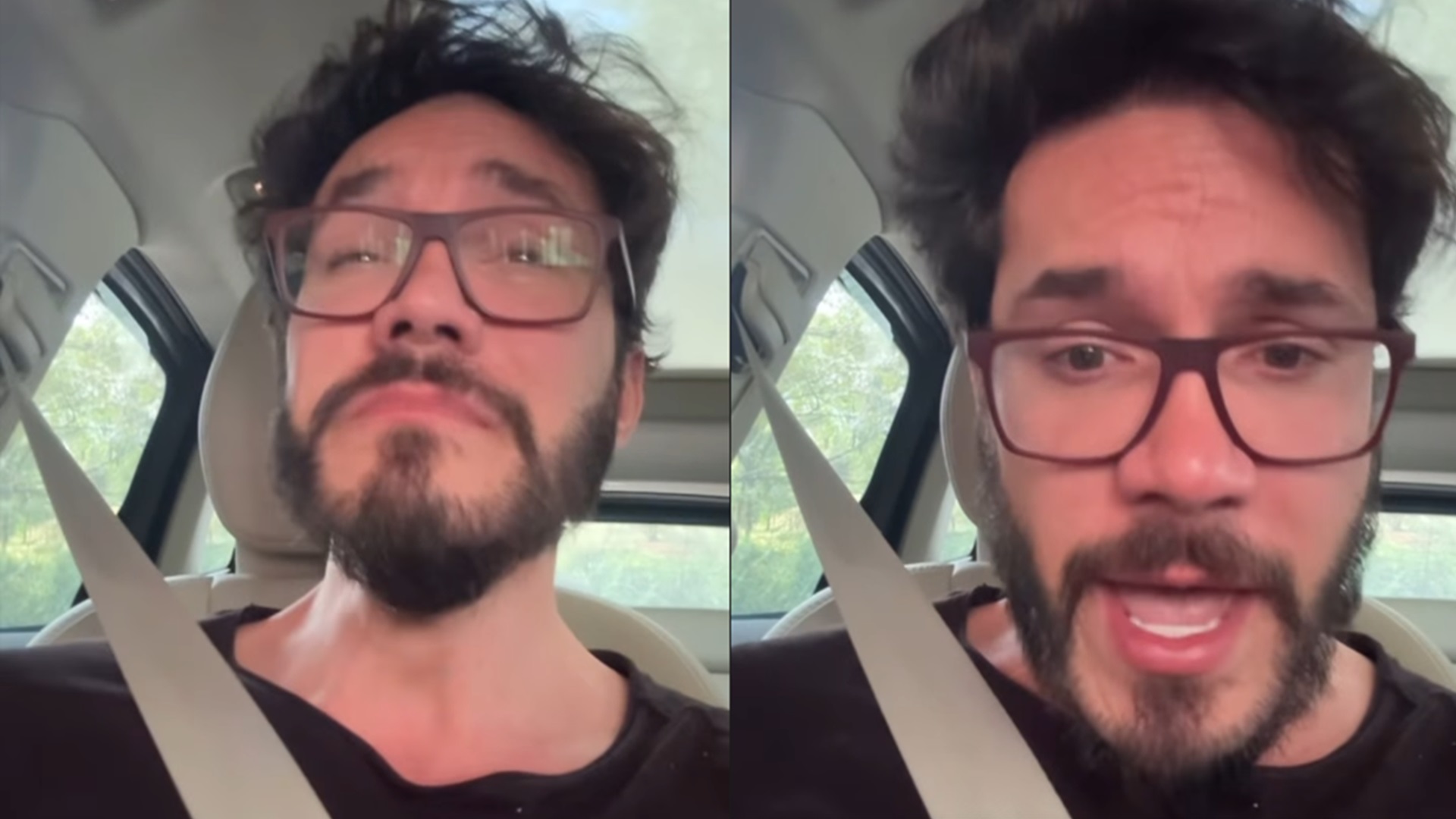 Eliezer chora ao fazer desabafo em meio a internação do filho caçula