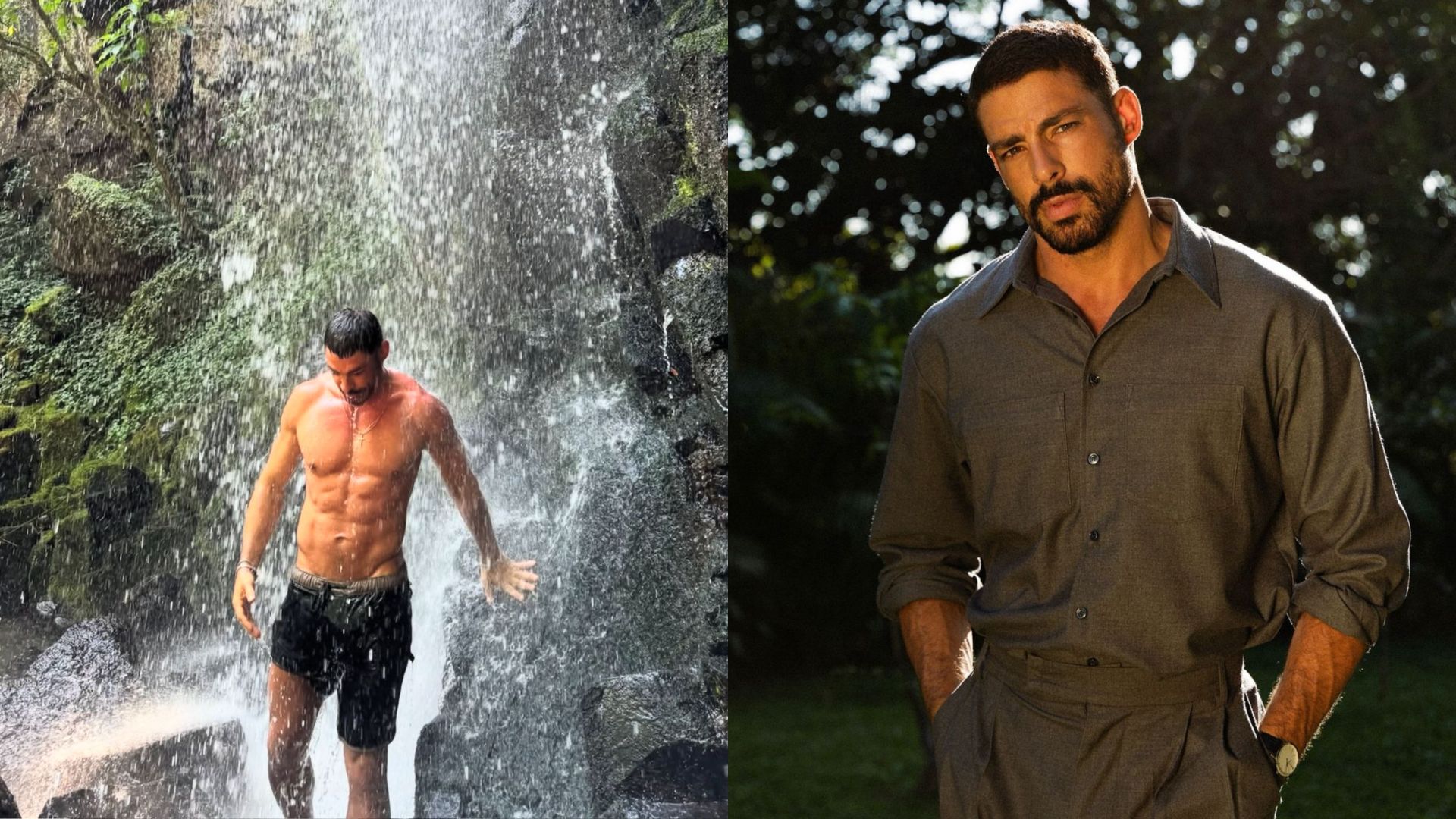 Cauã Reymond surpreende fã com pedido inusitado em cachoeira; saiba qual