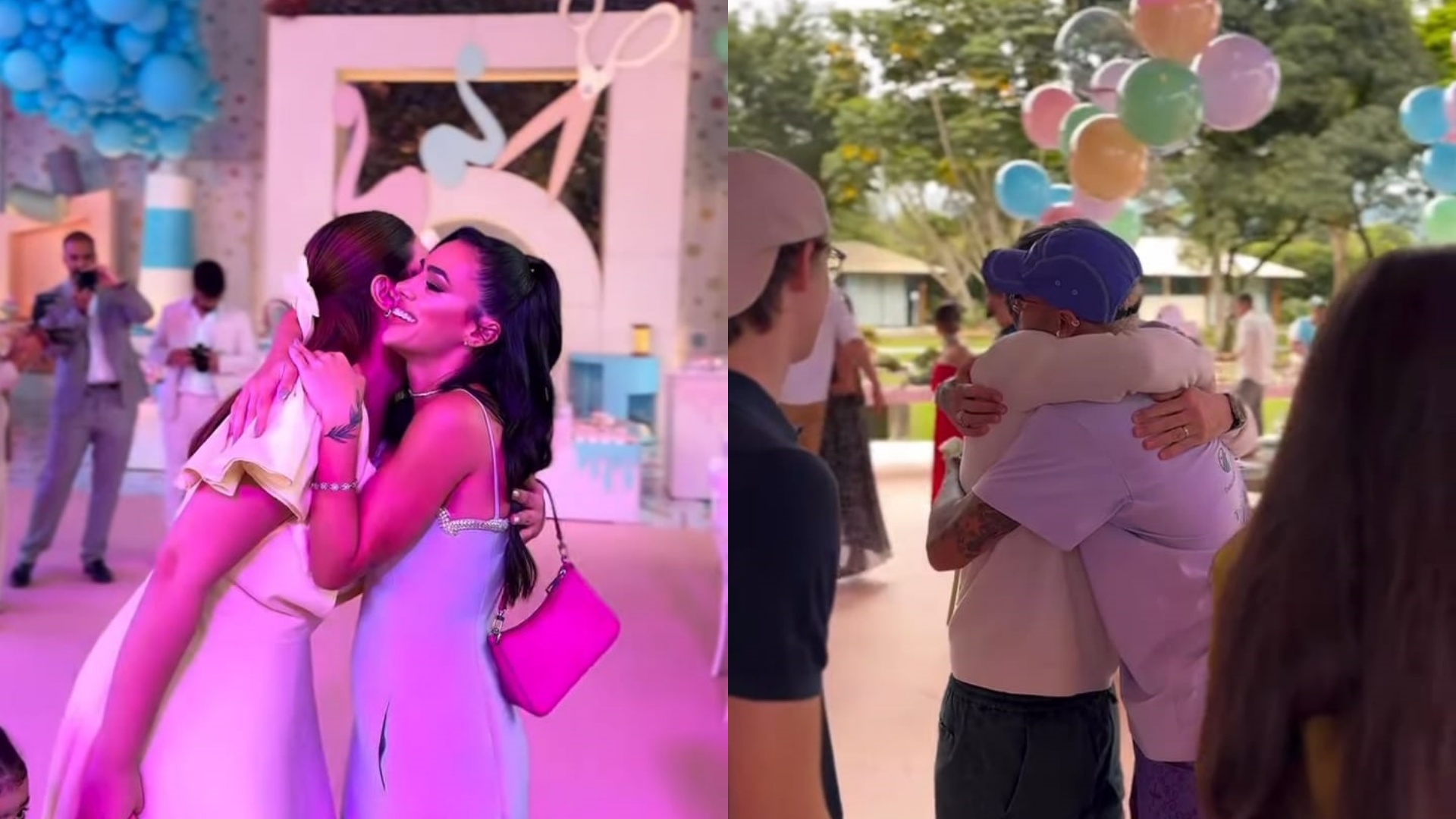 Famosos marcam presença em festa da filha de Neymar e Bruna Biancardi