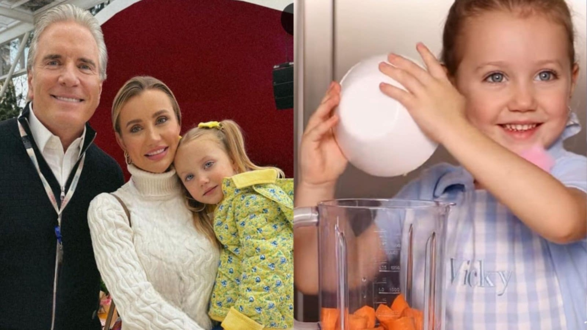 Filha caçula de Roberto Justus impressiona ao ensinar receita bolo