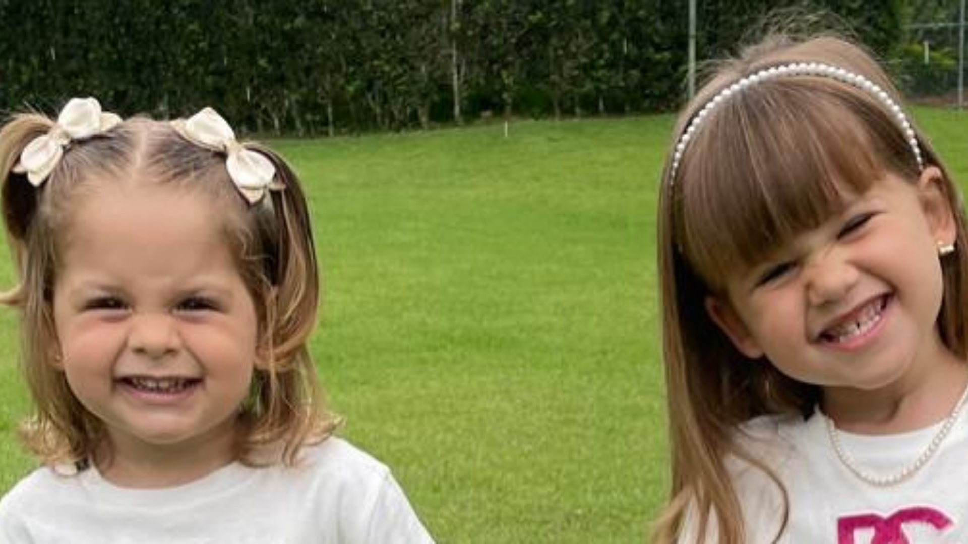 Filhas de Virginia Fonseca combinam looks para festa de aniversário de Mavie