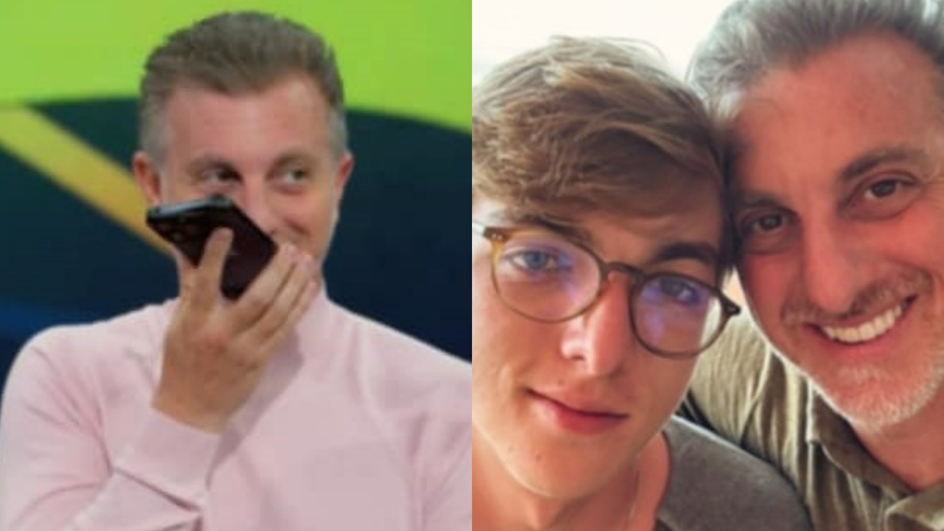 Joaquim, filho de Luciano Huck, interrompe o ‘Domingão’ ao ligar para o pai