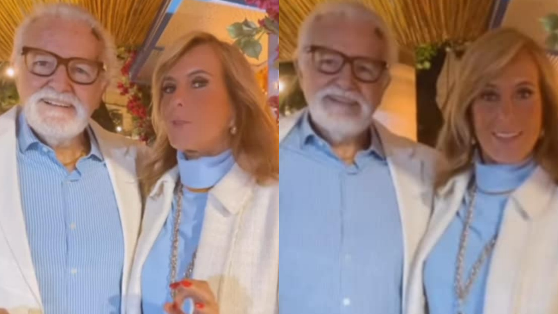 Helô Pinheiro presta homenagem no aniversário do marido: ‘Uma vida inteira’