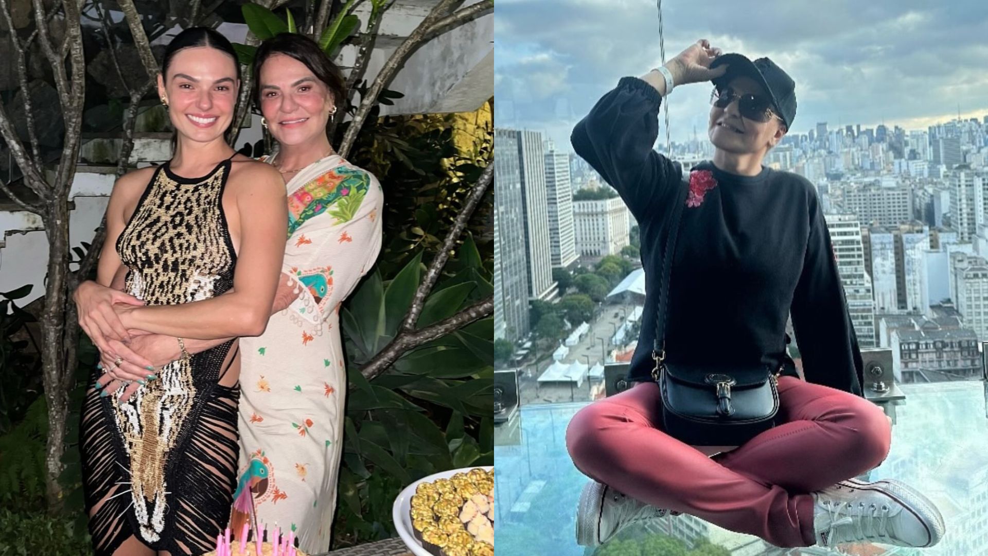 Mãe de Isis Valverde celebra última sessão de radioterapia no dia de seu aniversário