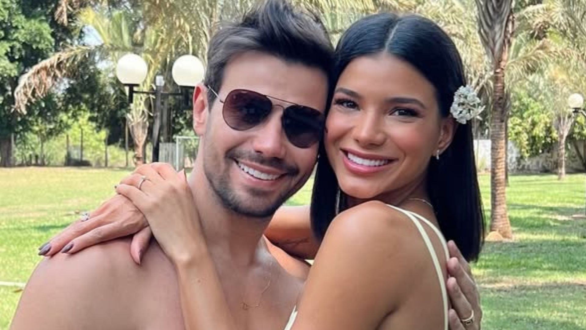 Jakelyne revela se possui planos de aumentar a família com o noivo, Mariano