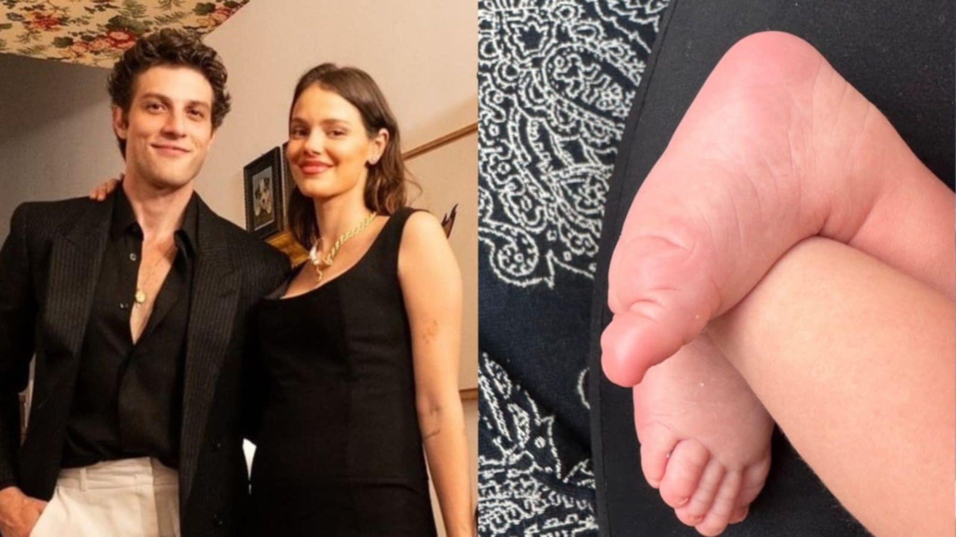 Laura Neiva posta nova foto de sua filha recém-nascida