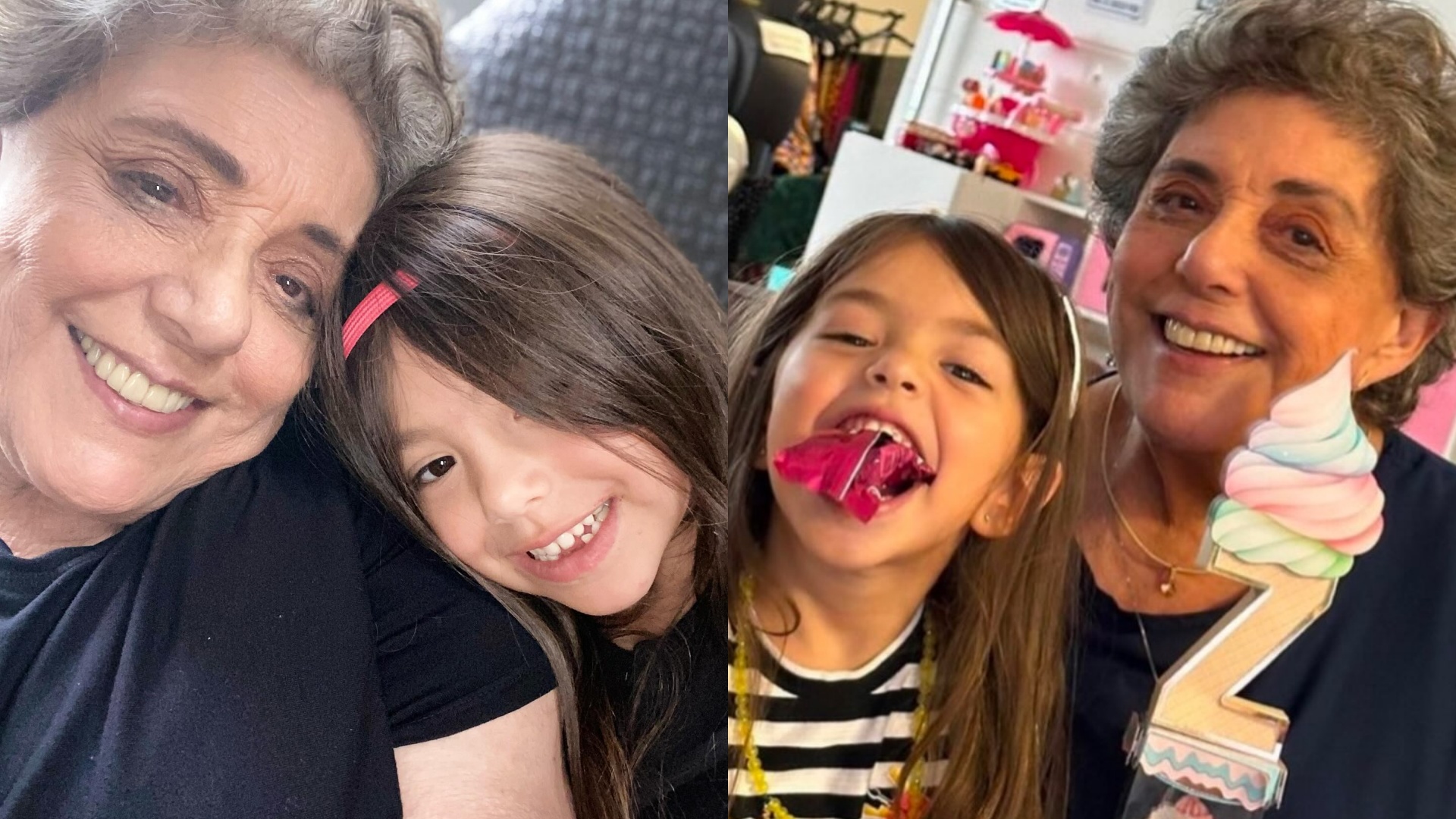 Leda Nagle encanta ao comemorar o aniversário da neta, Zoe: ‘Amo infinito’