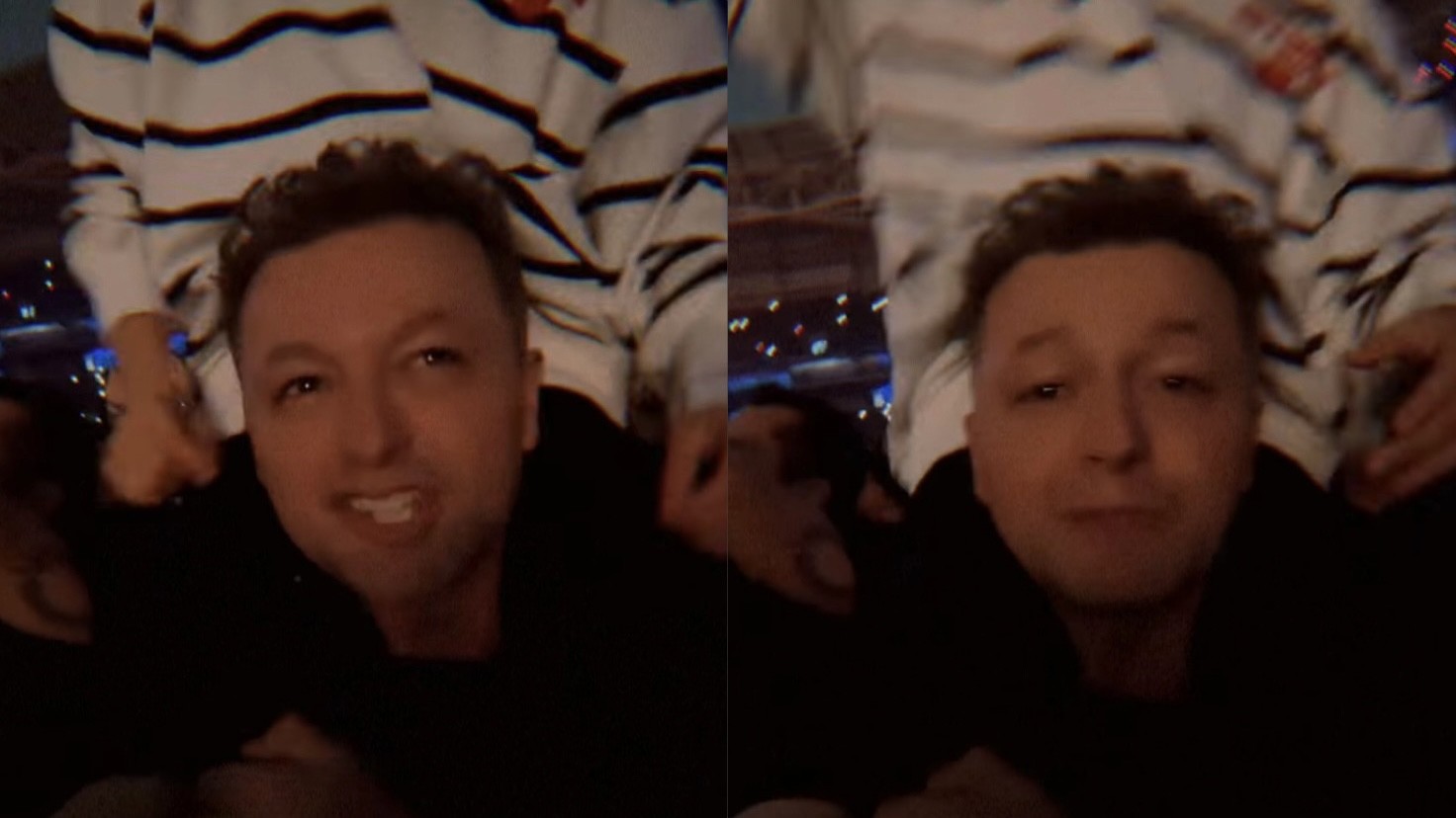 Lucas Lima curte show do Linkin Park ao lado do filho, Theo