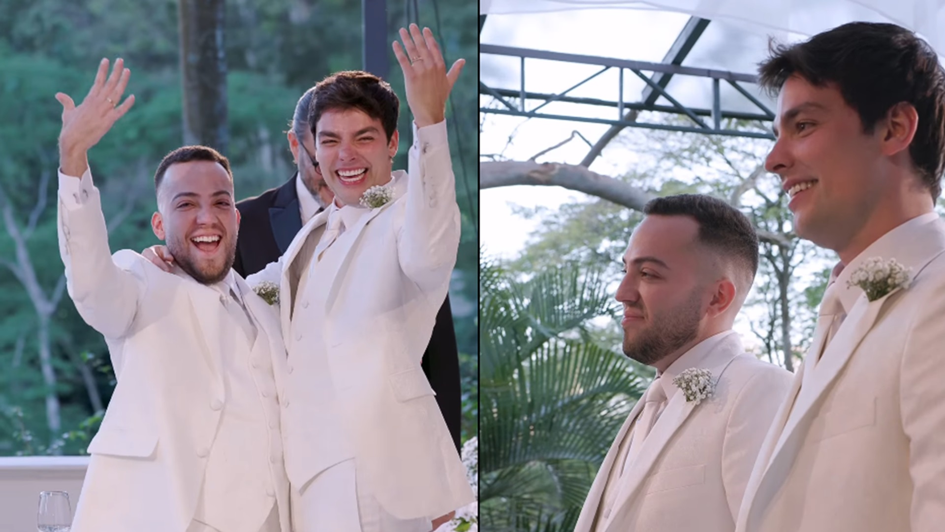Casamento de Lucas Rangel teve menu sofisticado; veja o que foi servido