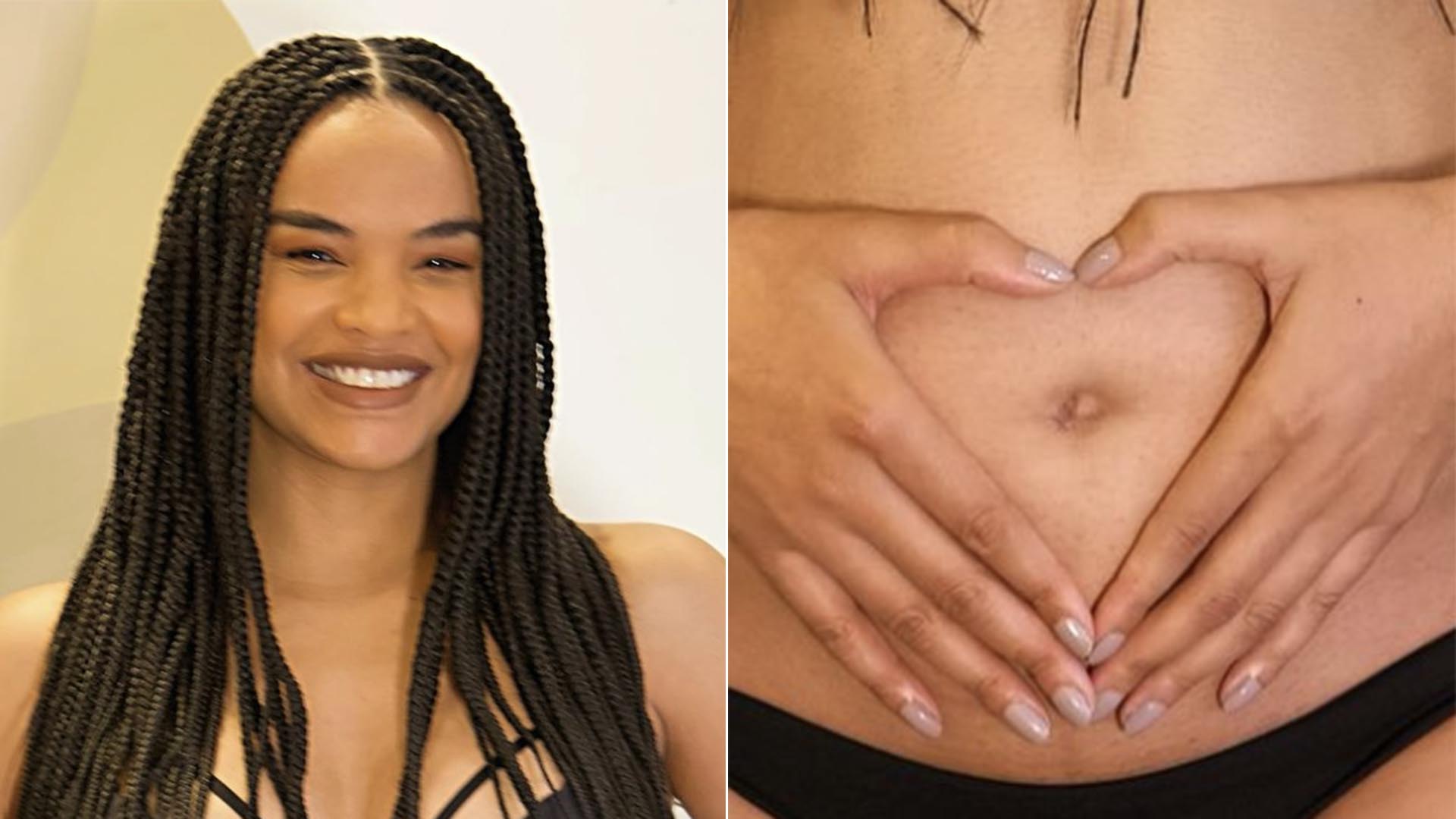 Lucy Ramos está grávida pela primeira vez após 18 anos de união