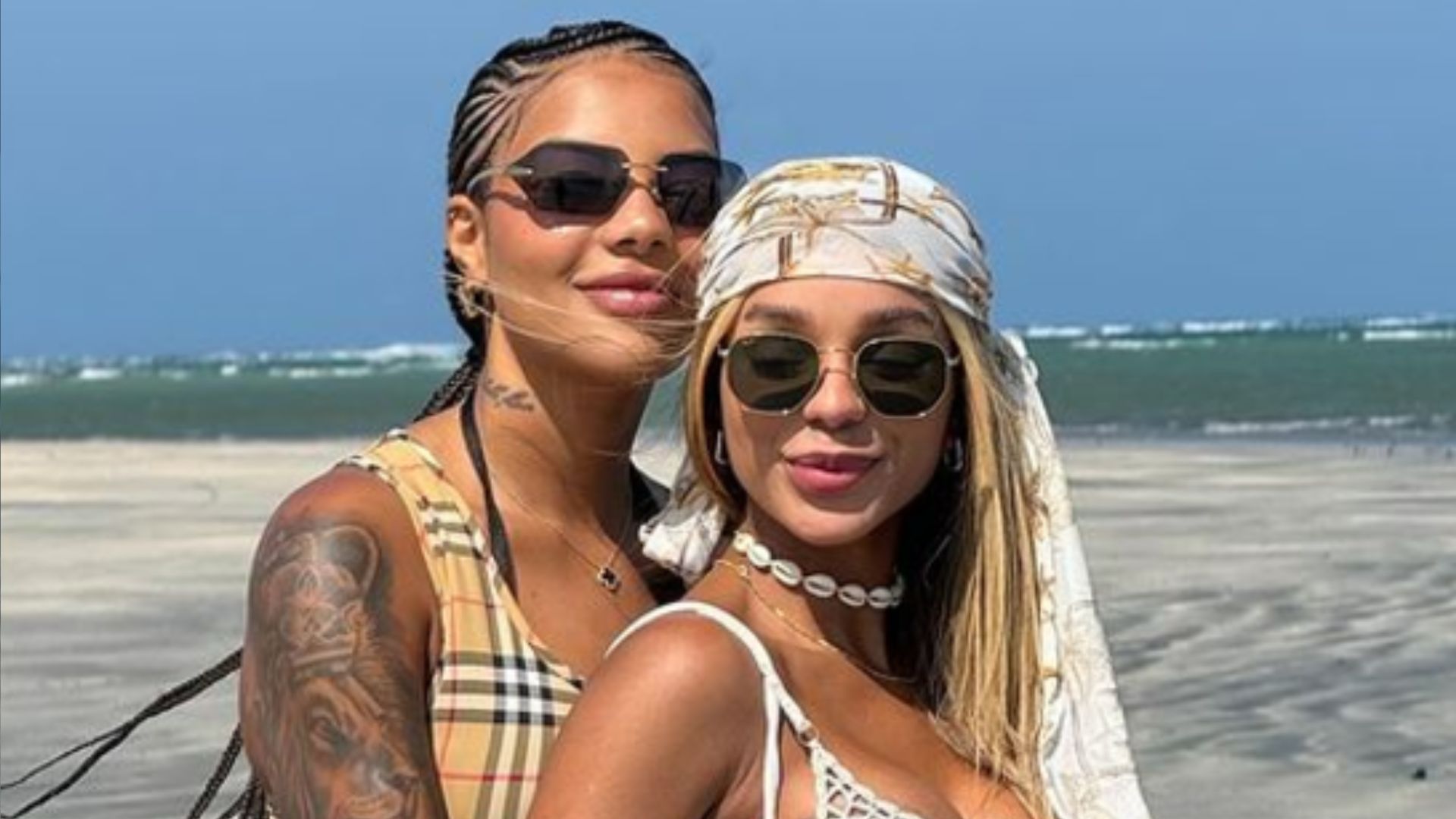 Brunna Gonçalves se declara em fotos românticas com Ludmilla: “Minha família”