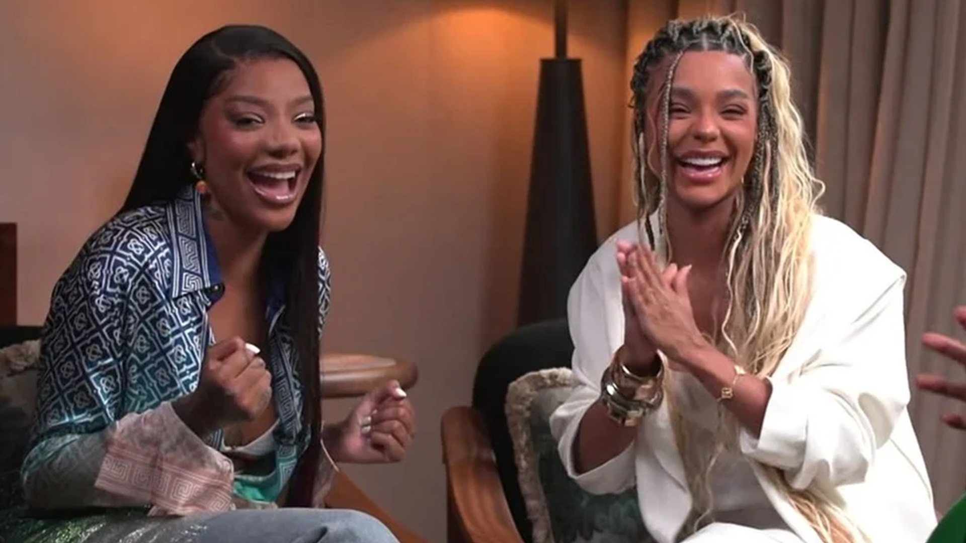 Ludmilla diz que Brunna despertou nela sonho de ser mãe: ‘Nunca tinha pensado’