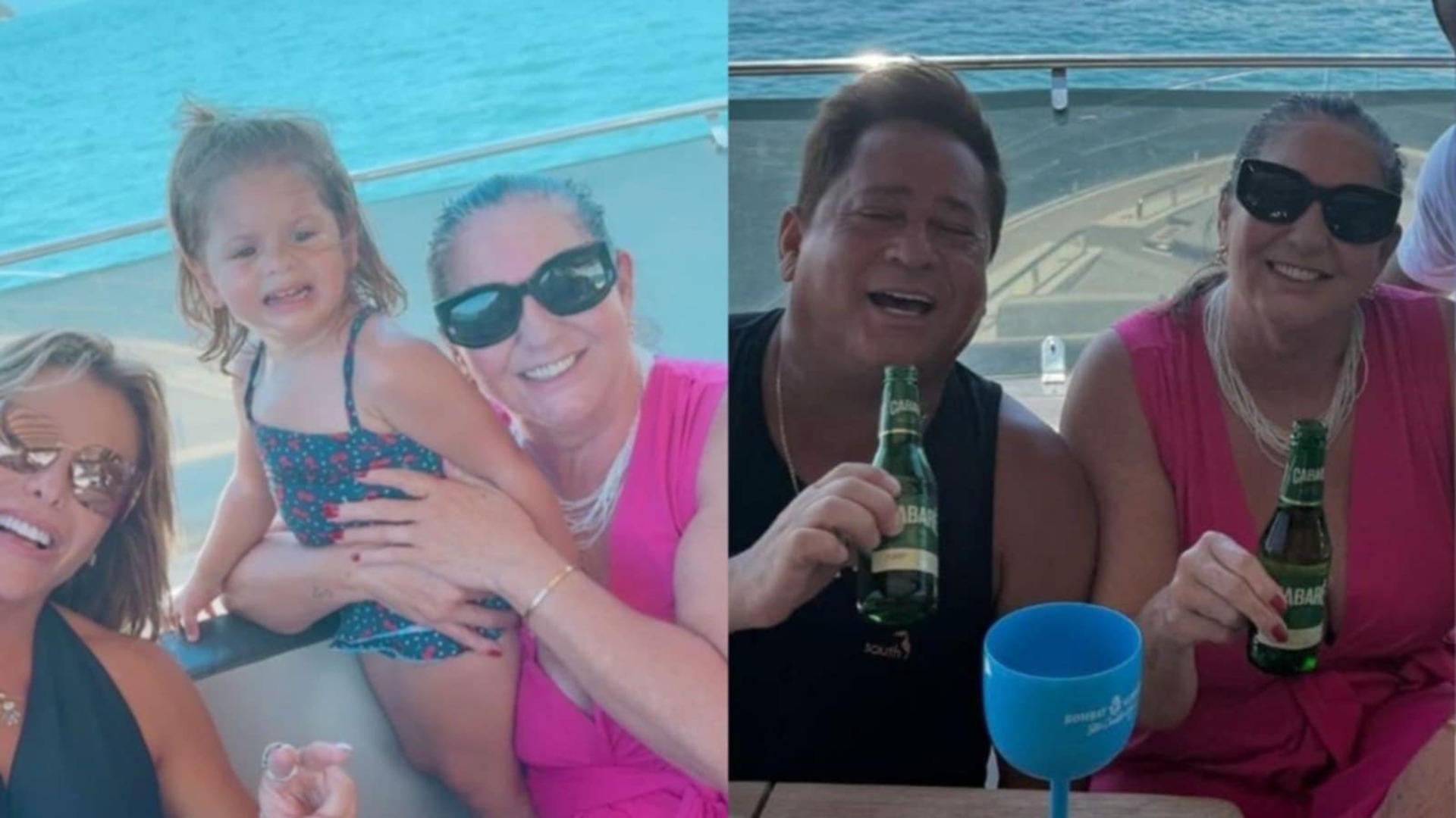 Mãe de Virginia curte passeio em barco luxuoso com a família: ‘Colecionando’