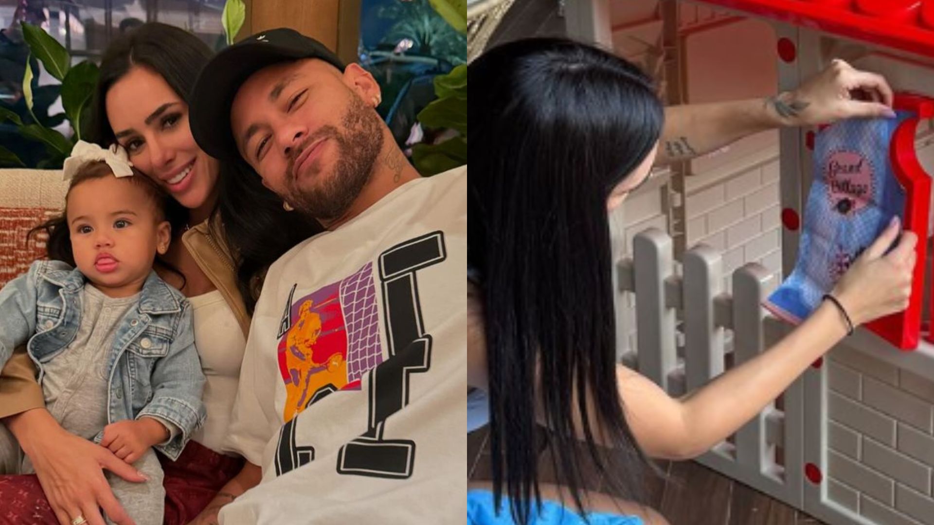 Mavie ganha casinha de Neymar Jr e Bruna Biancardi: ‘Papai montou’