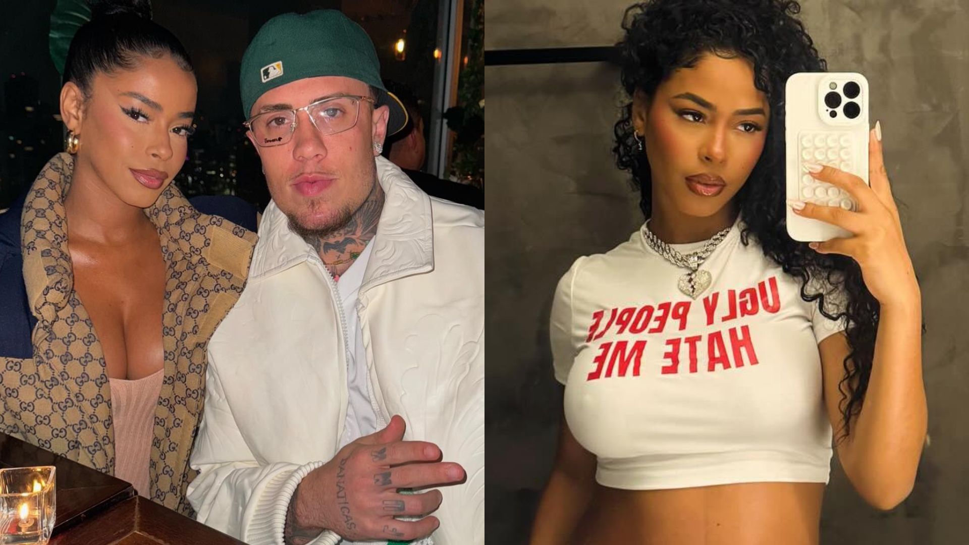 Lorena Maria exibe barrigão da primeira gravidez com MC Daniel