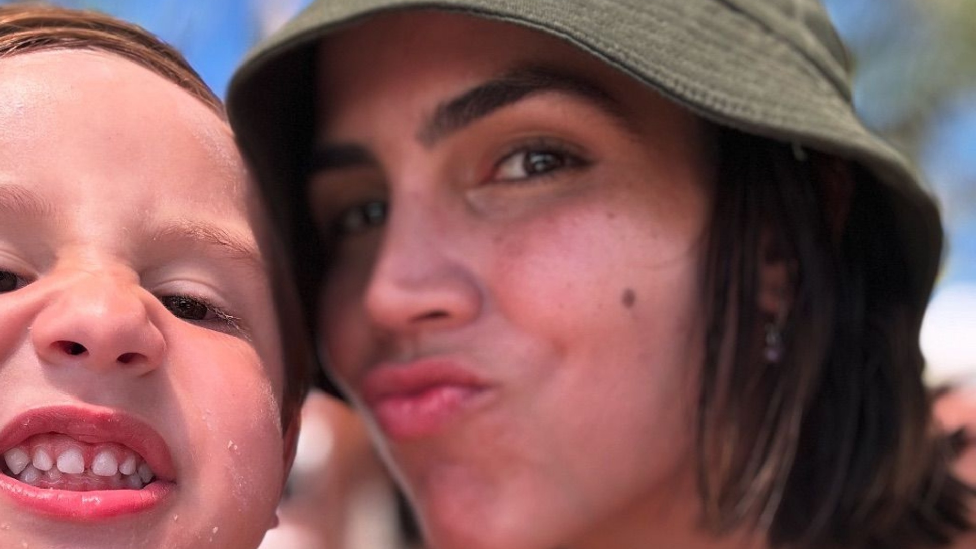 Pérola Faria divide cliques encantadores com o filho: ‘Amor inexplicável’