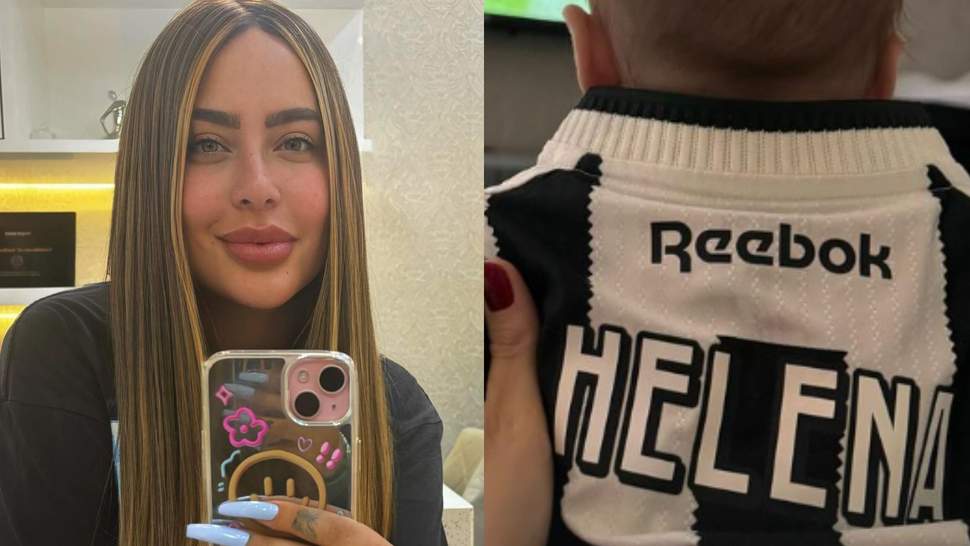 Rafaella Santos mostra nova foto encantadora de Helena, filha caçula de Neymar