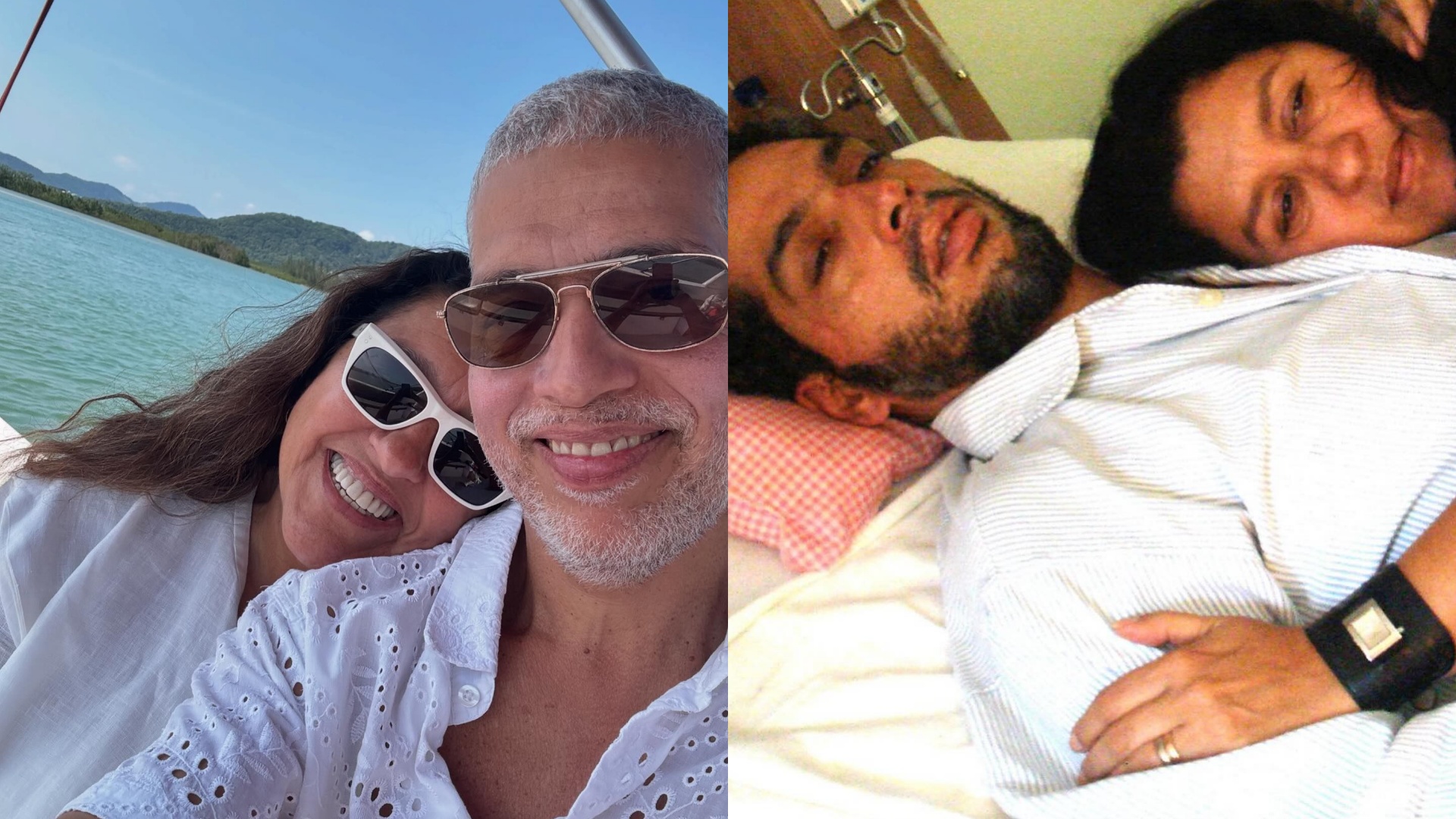 Regina Casé relembra grave acidente do marido: ‘Não desistiu’