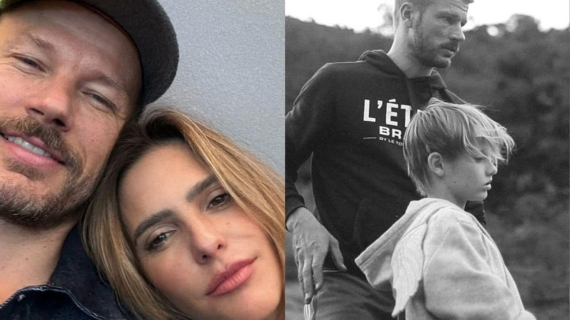 Rodrigo Hilbert relembra como os gêmeos e a filha eram: ‘Passa tão rápido’
