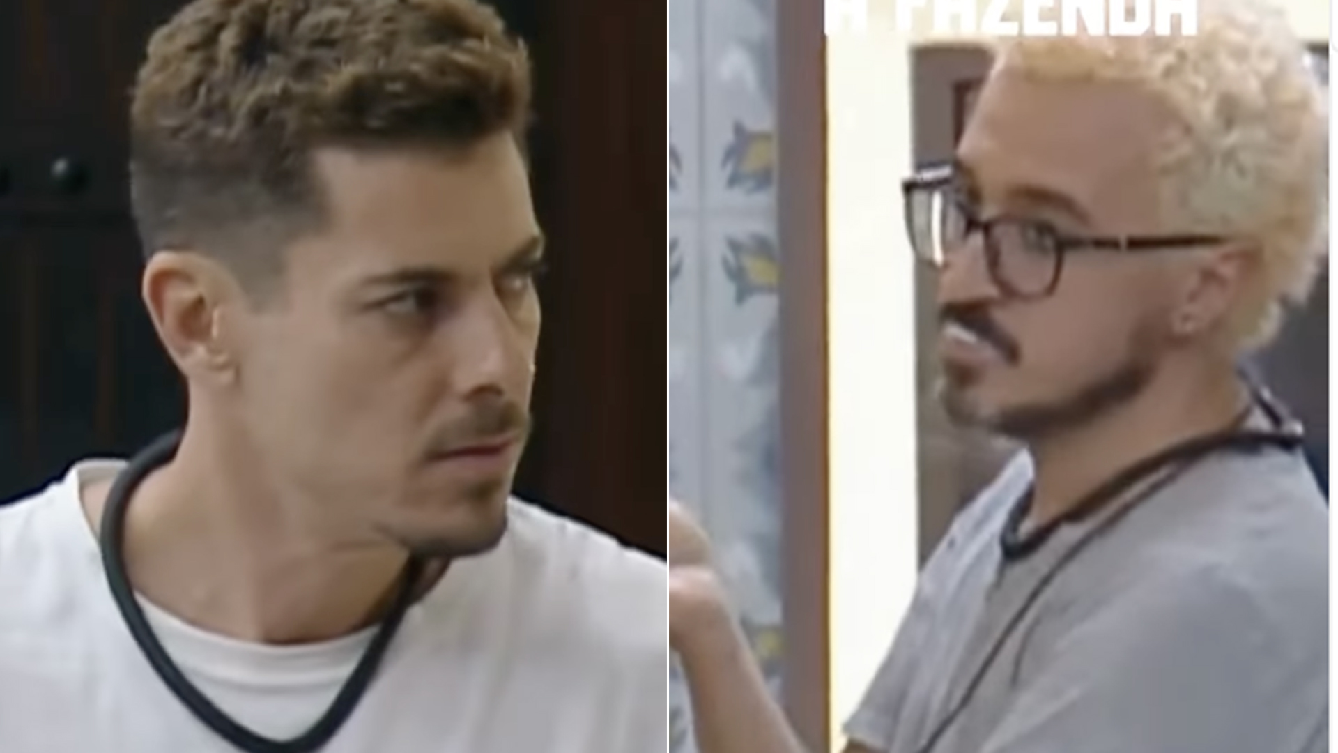 A Fazenda 16: Saiba como foi a briga de Fernando e Sacha