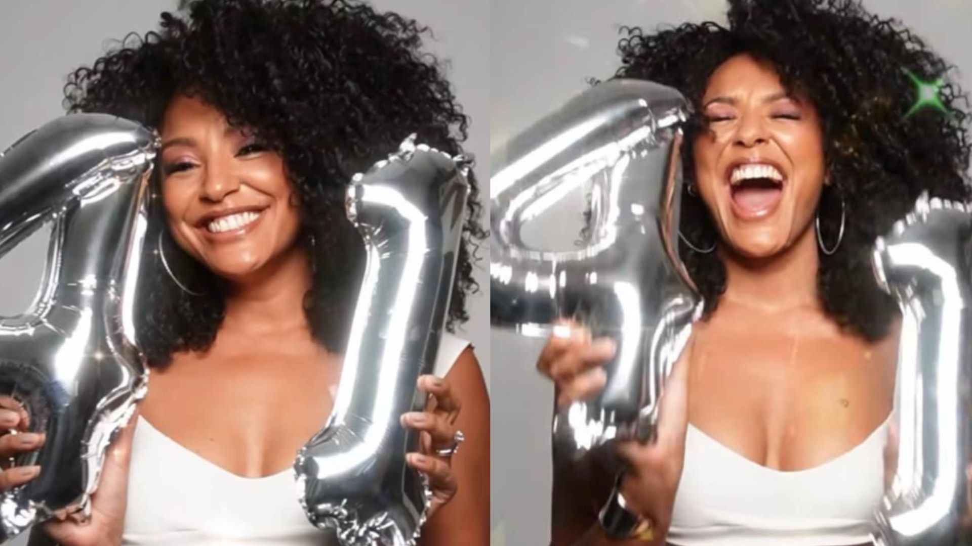 Sheron Menezzes esbanja alegria ao comemorar aniversário de 41 anos