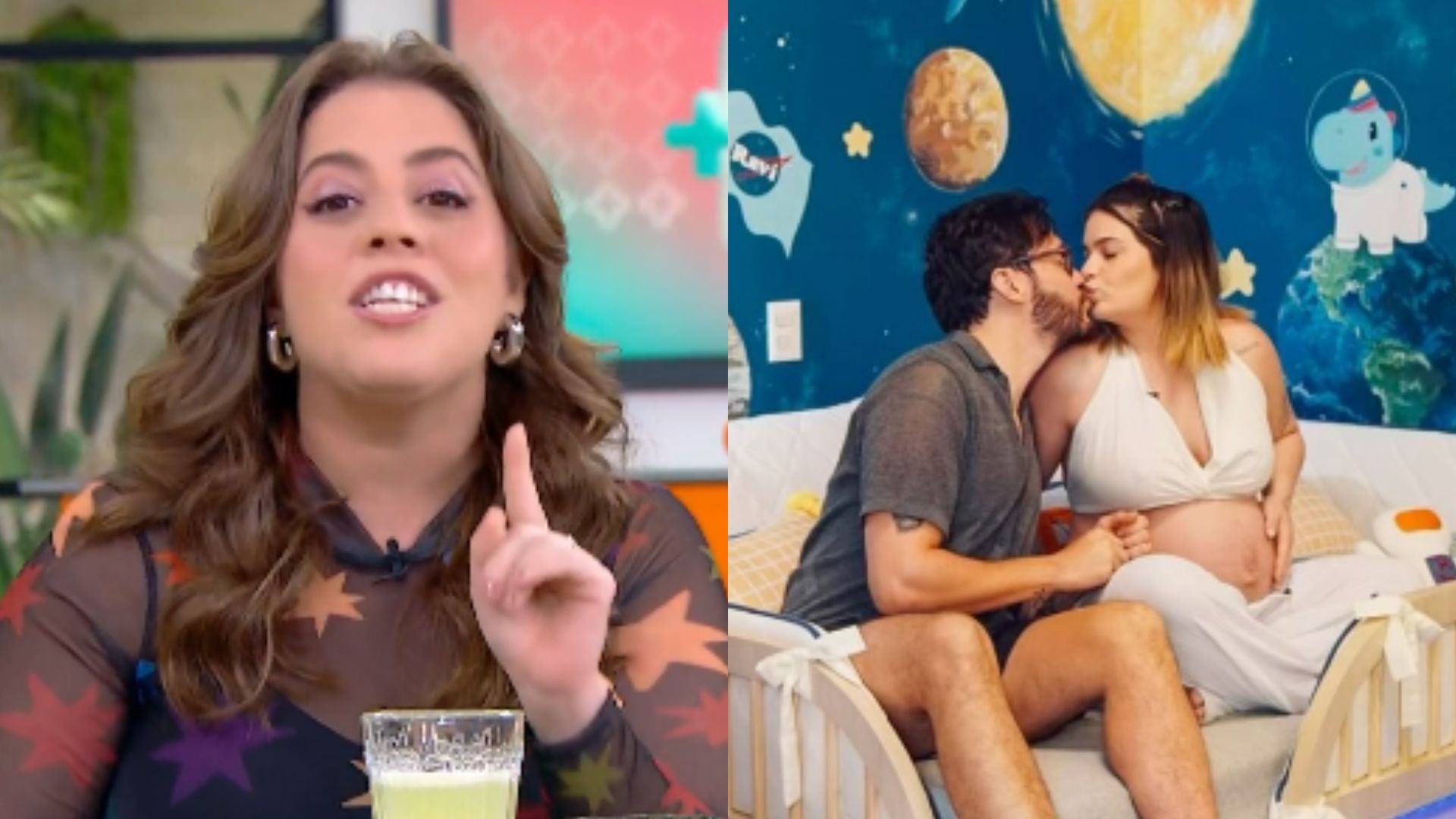 Tati Machado compartilha mensagem de Eliezer após nascimento de Ravi, segundo filho com Viih Tube
