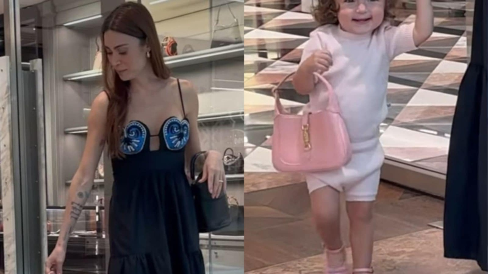 Thaila Ayala mostra a filha desfilando com look rosa e item de grife; veja
