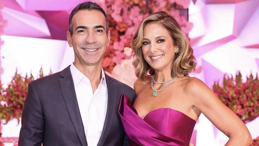 Ticiane Pinheiro fala sobre casamento com César Tralli e afirma diferenças