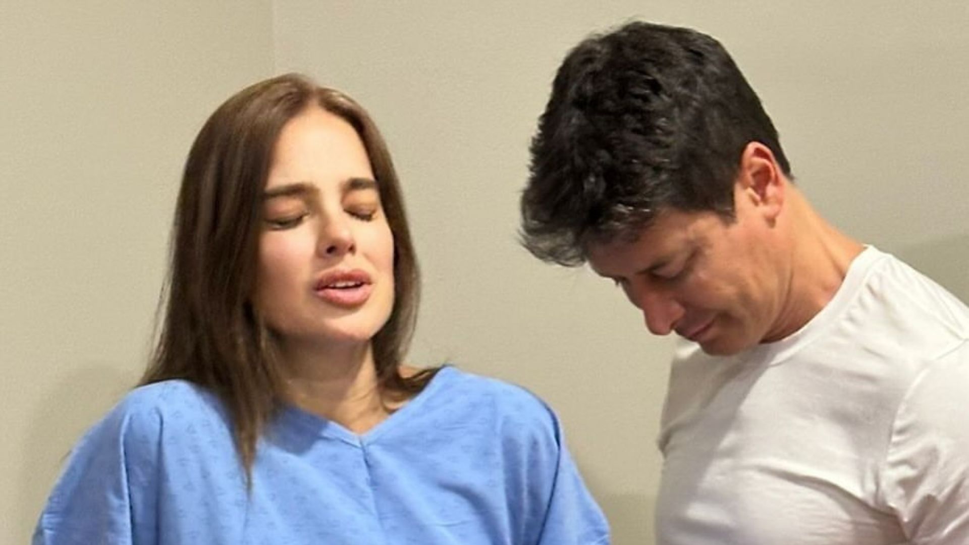 Vera Viel posa com Rodrigo Faro e fala de oração: ‘Melhor remédio’