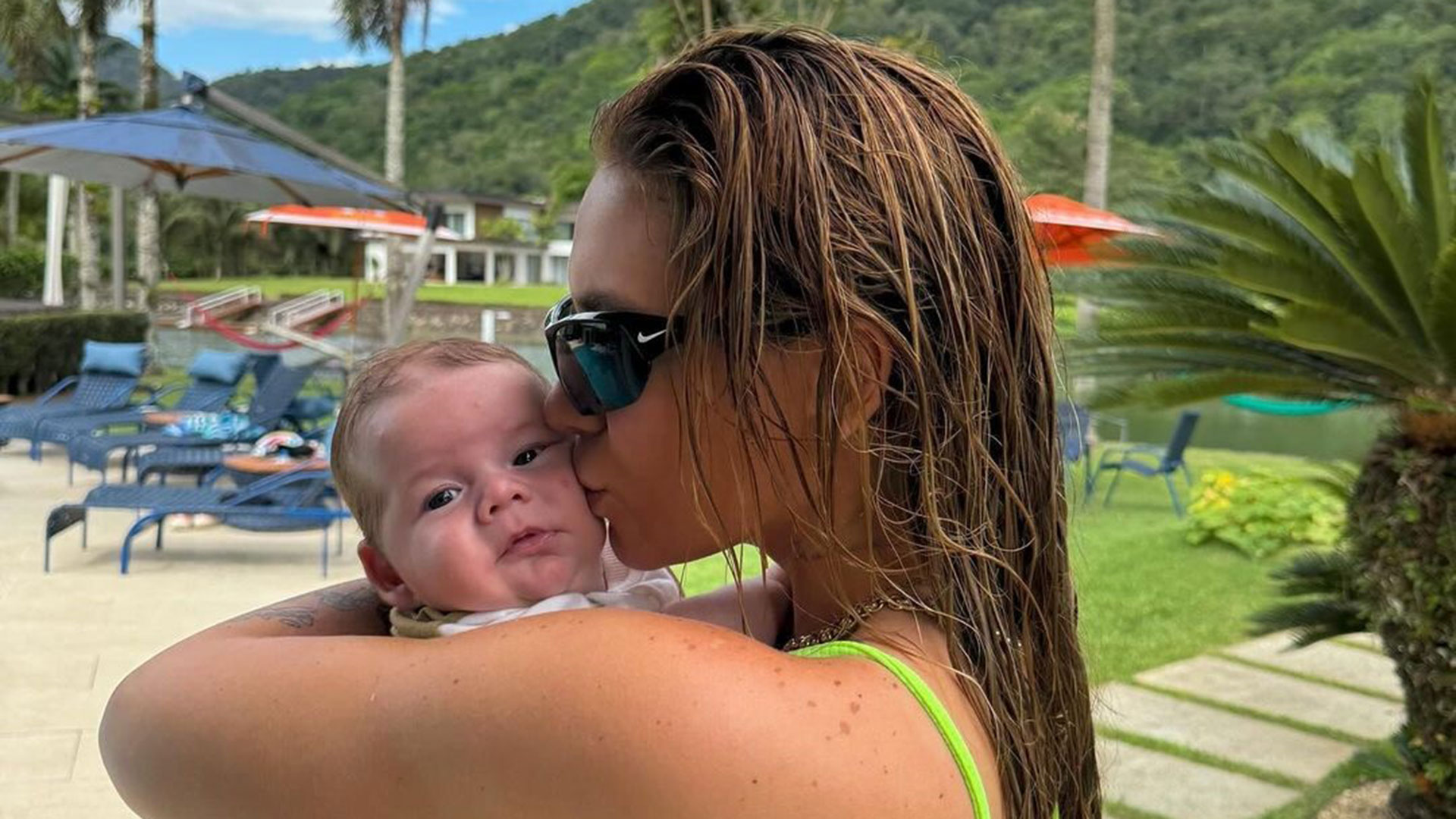 Virginia Fonseca mostra José Leonardo dormindo e brinca com a situação