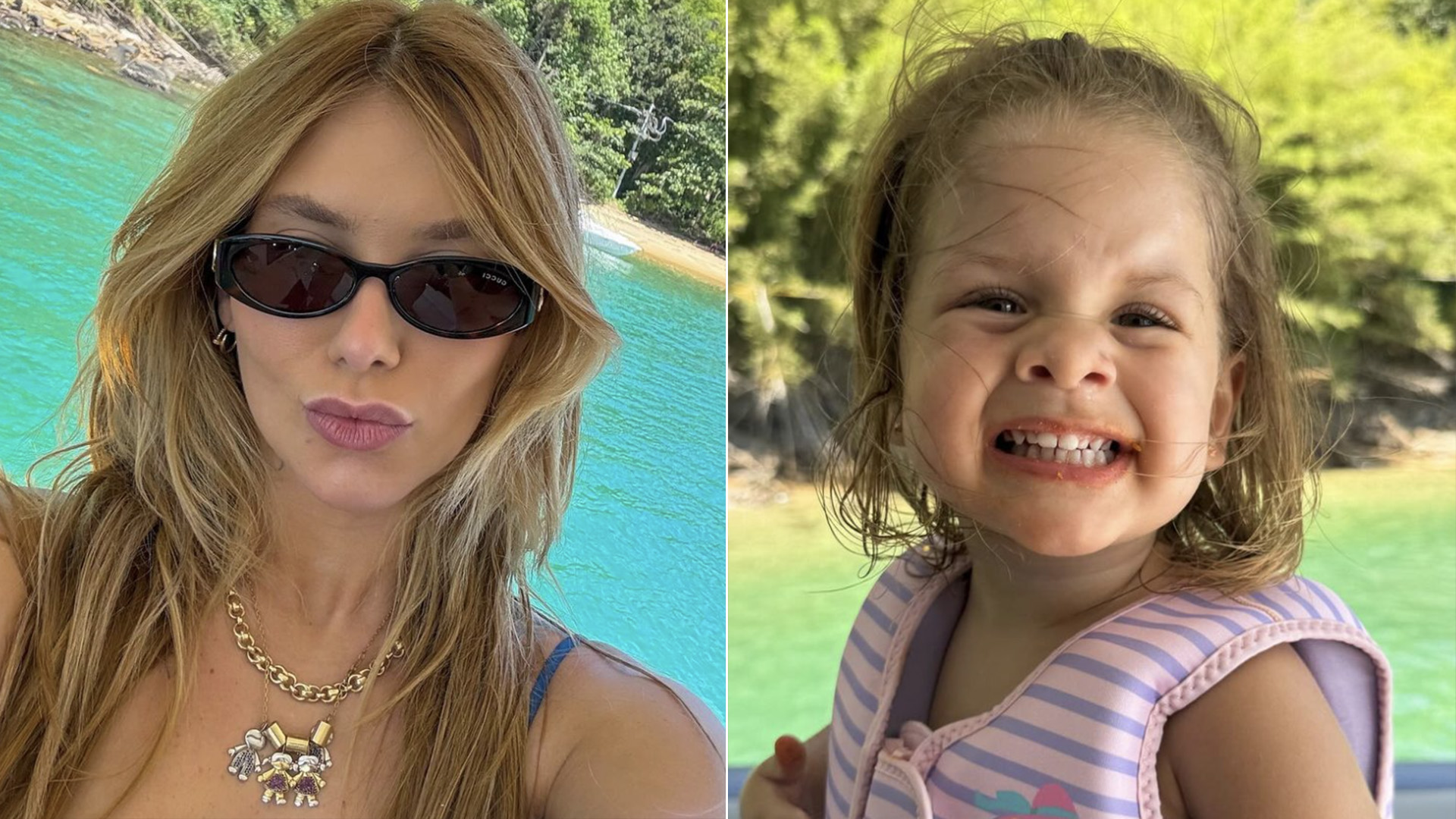Previsão? Maria Flor reage ao apontar para a barriga de Virginia