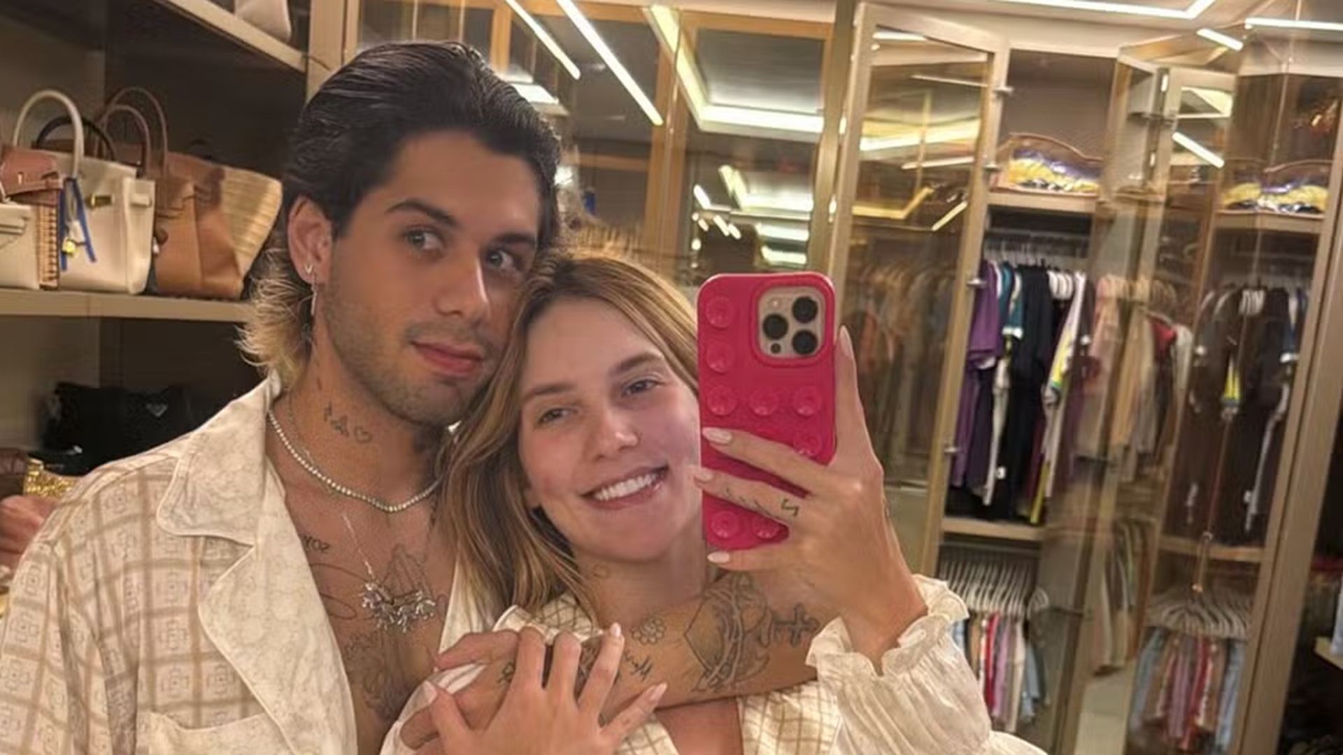 Virginia Fonseca surge combinando look com Zé Felipe: ‘Iguais’