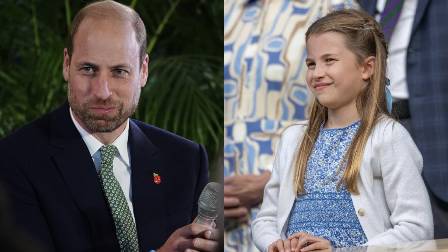Príncipe William revela que filha chorou ao ver seu novo visual pela primeira vez