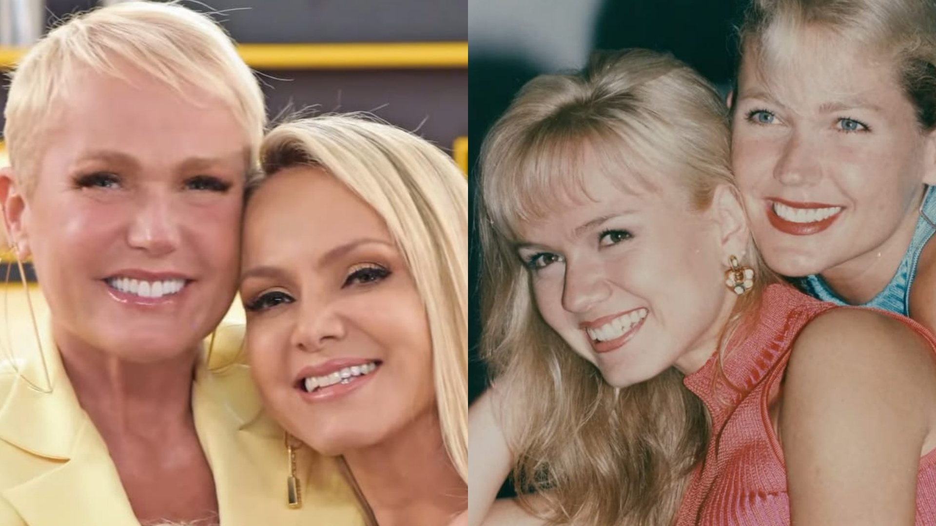 Xuxa Meneghel recorda momentos com Eliana em homenagem de aniversário