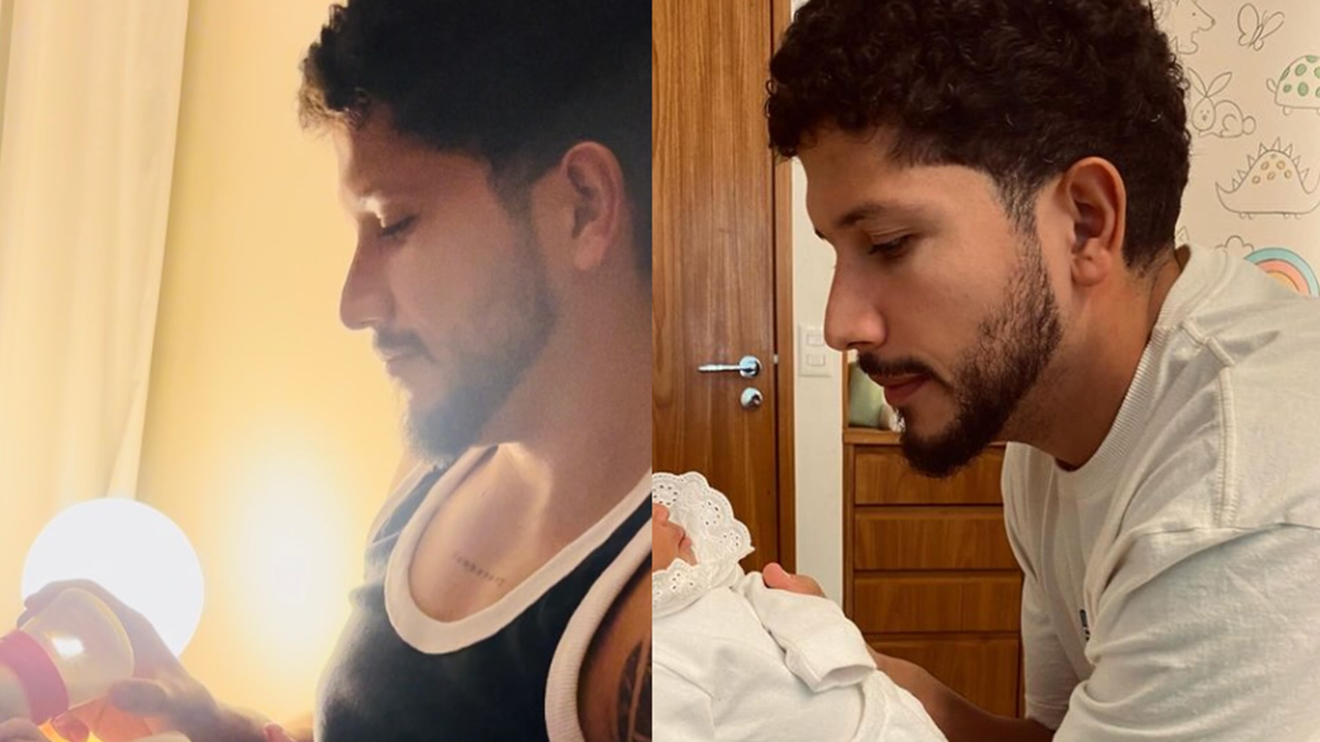 Yuri Lima encanta ao mostrar o rosto da filha com Iza: ‘Melhor presente’