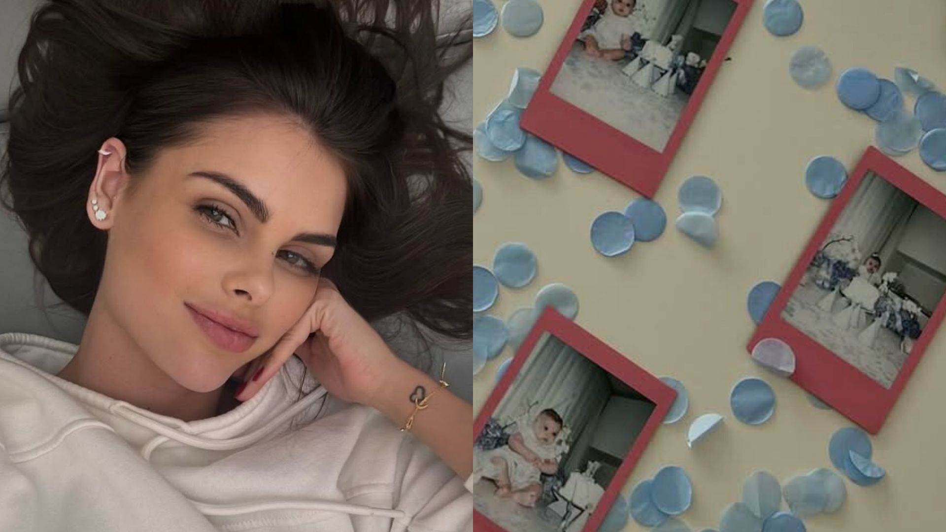 Amanda Kimberlly mostra como faz decoração de mesversarios de Helena
