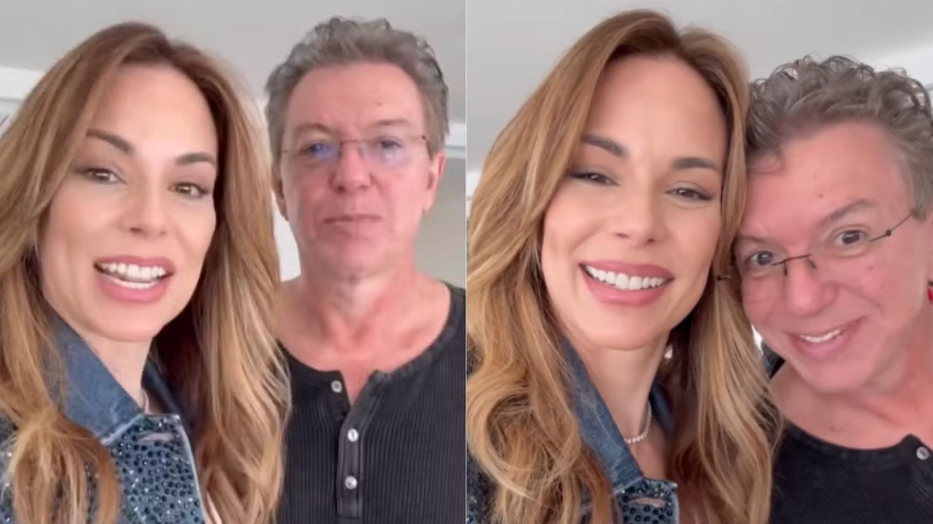 Ana Furtado e Boninho mostram detalhes da obra do novo apartamento em SP