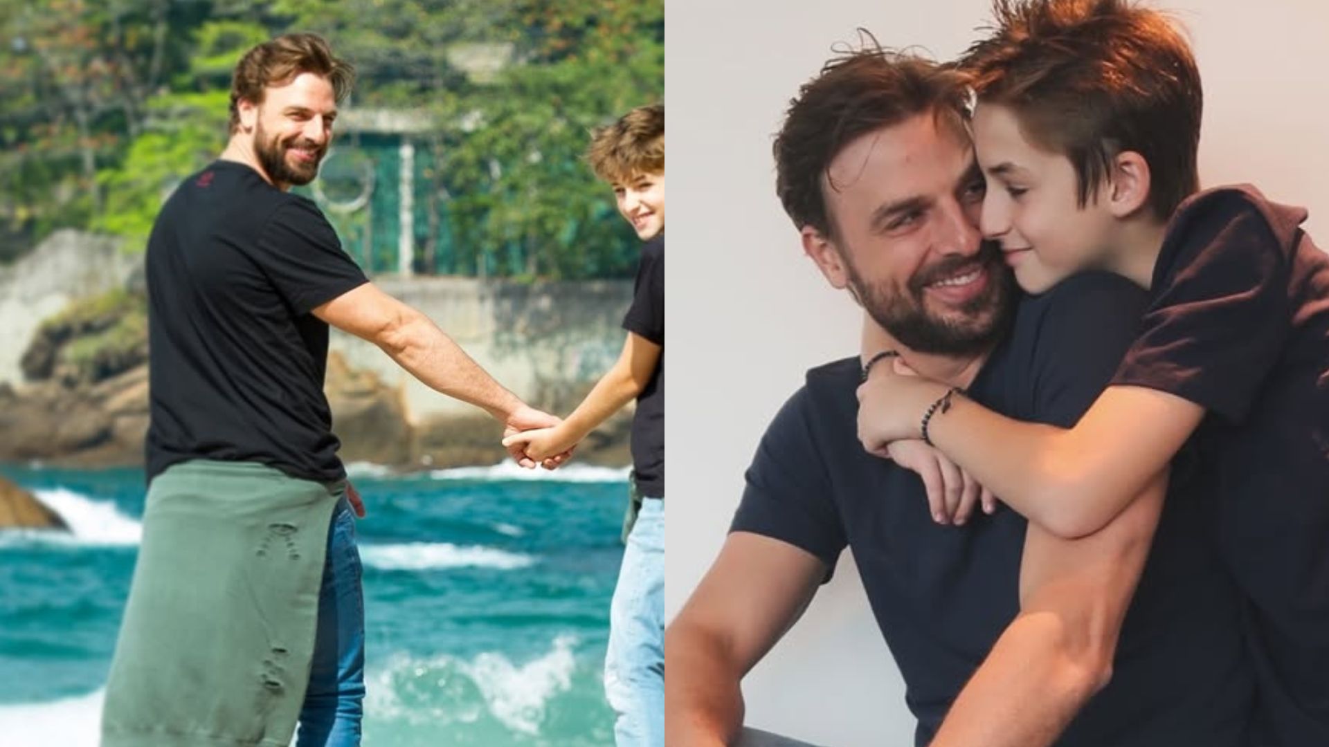 Ele cresceu! Cássio Reis celebra aniversário do filho com Danielle Winits