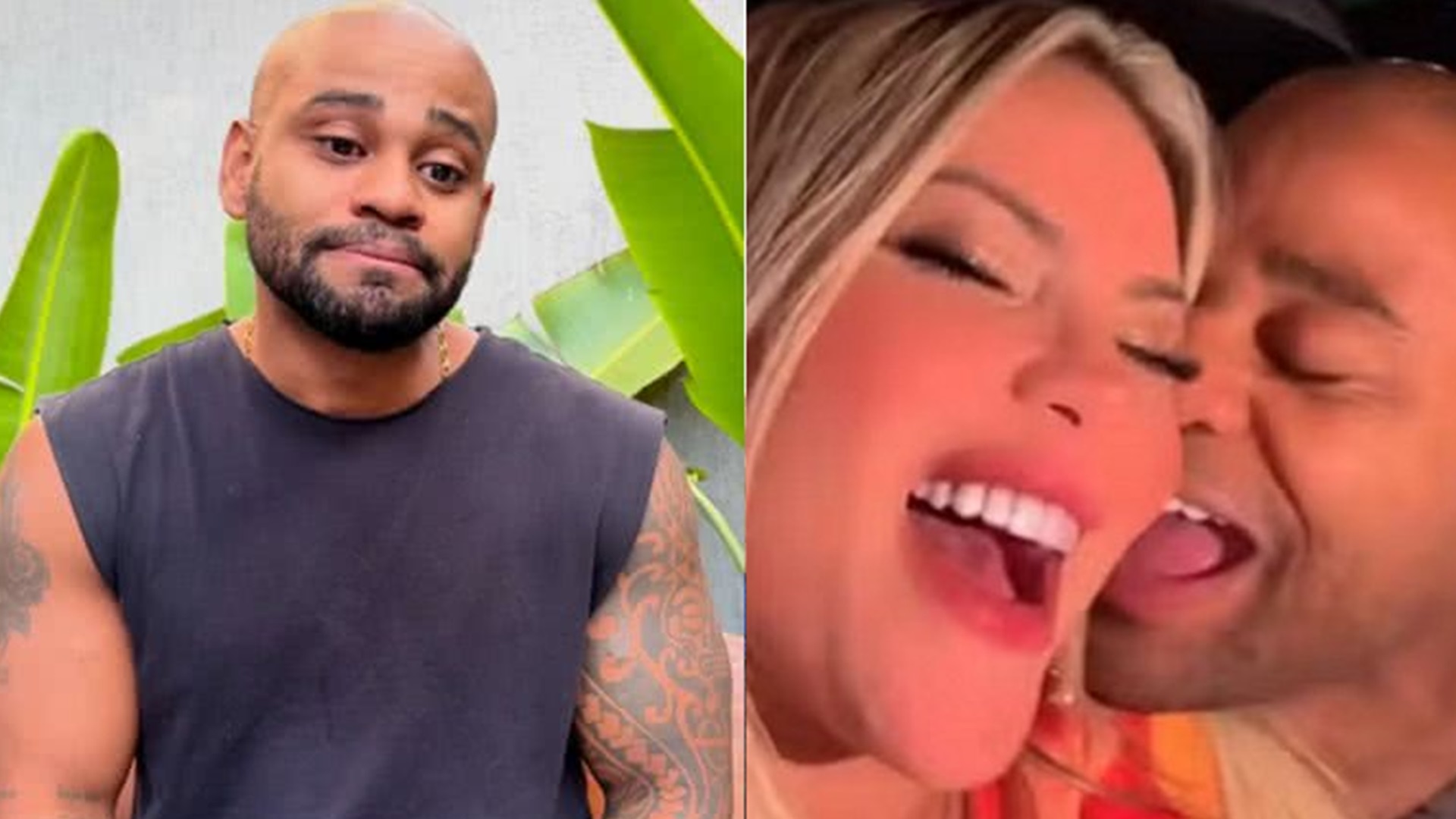 Cezar Black anuncia término com Kally Fonseca: ‘Rumos diferentes’
