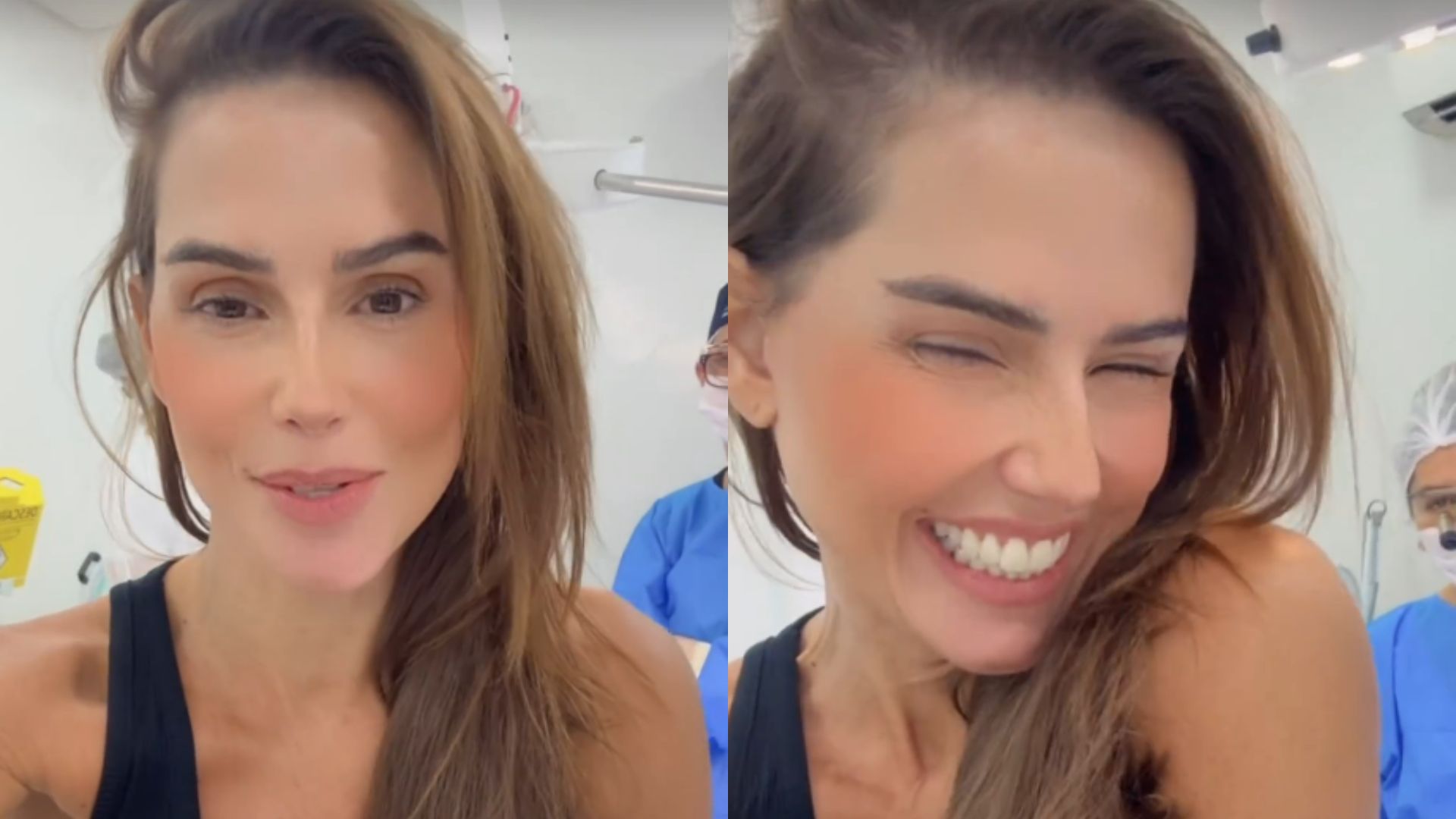Deborah Secco revela cirurgia de transplante de sobrancelhas: “Feliz e animada”