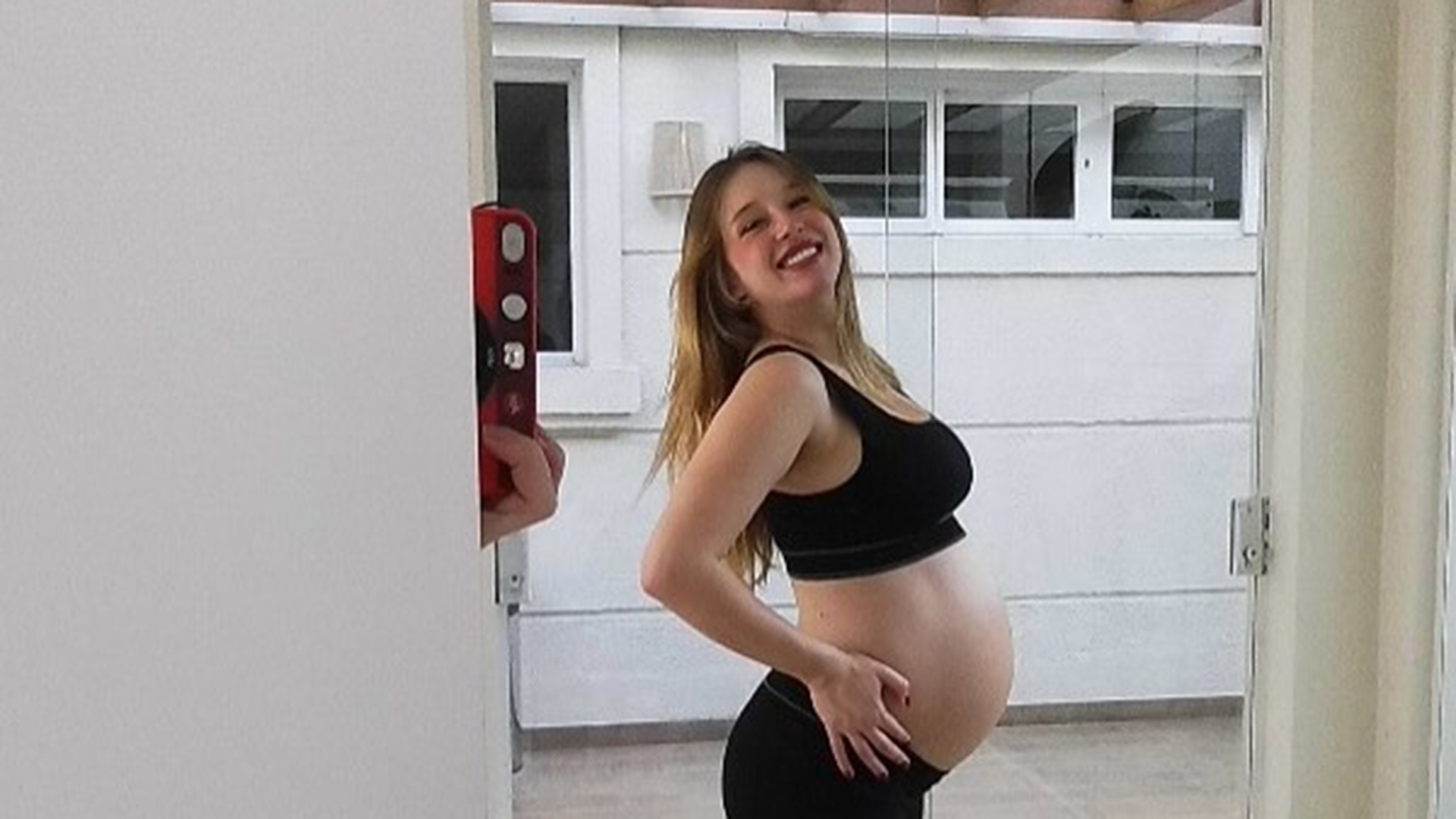 Duda Reis celebra nove meses de gravidez: ‘Espera mais linda’