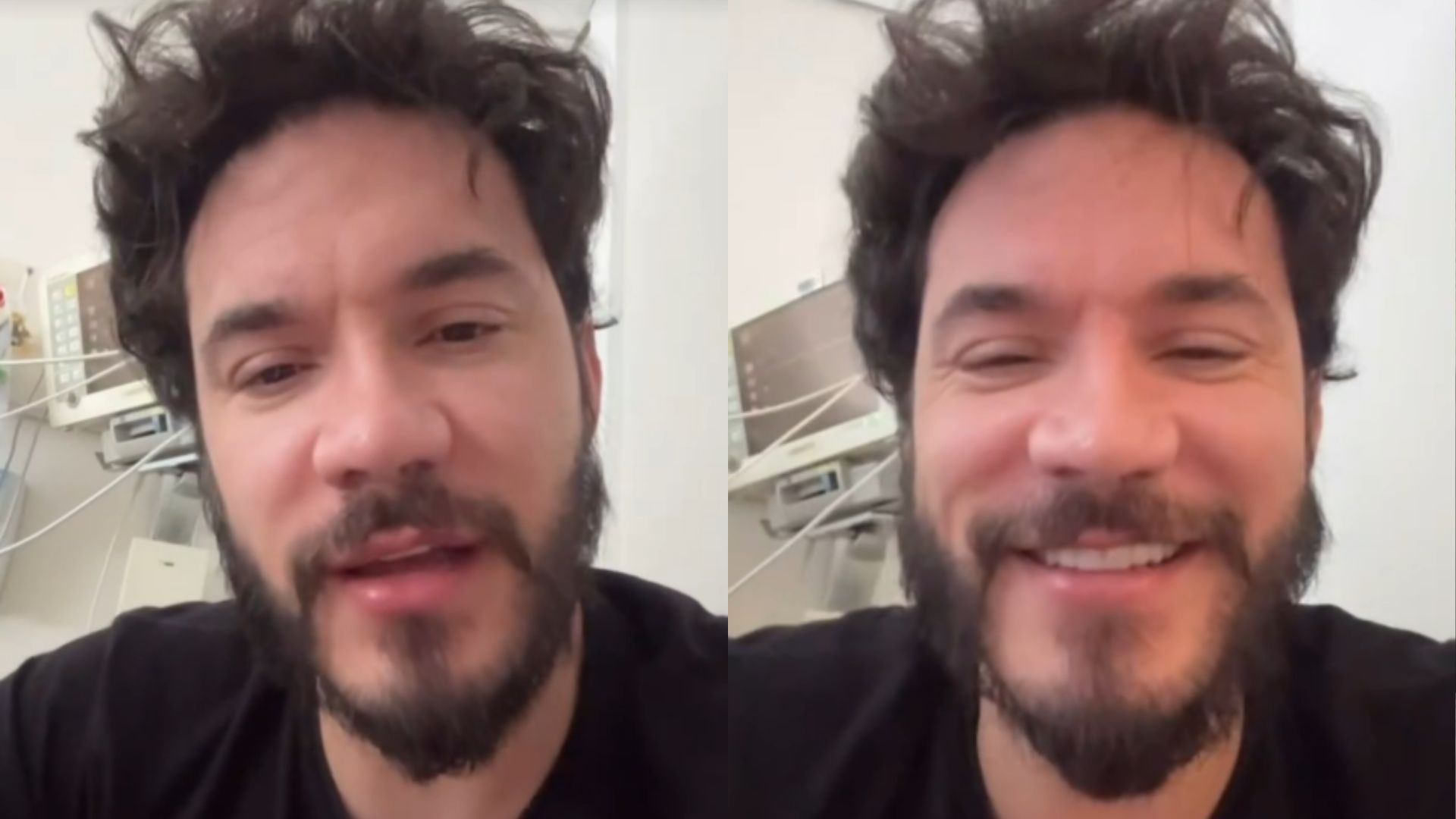 Eliezer surge emocionado ao atualizar quadro de saúde do filho: “Esperançosos”