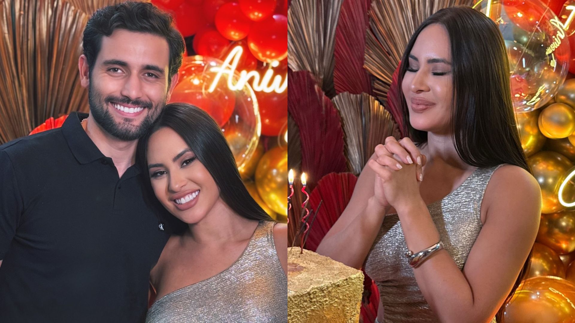 Ex-BBB Isabelle Nogueira celebra aniversário de 32 anos com festa surpresa