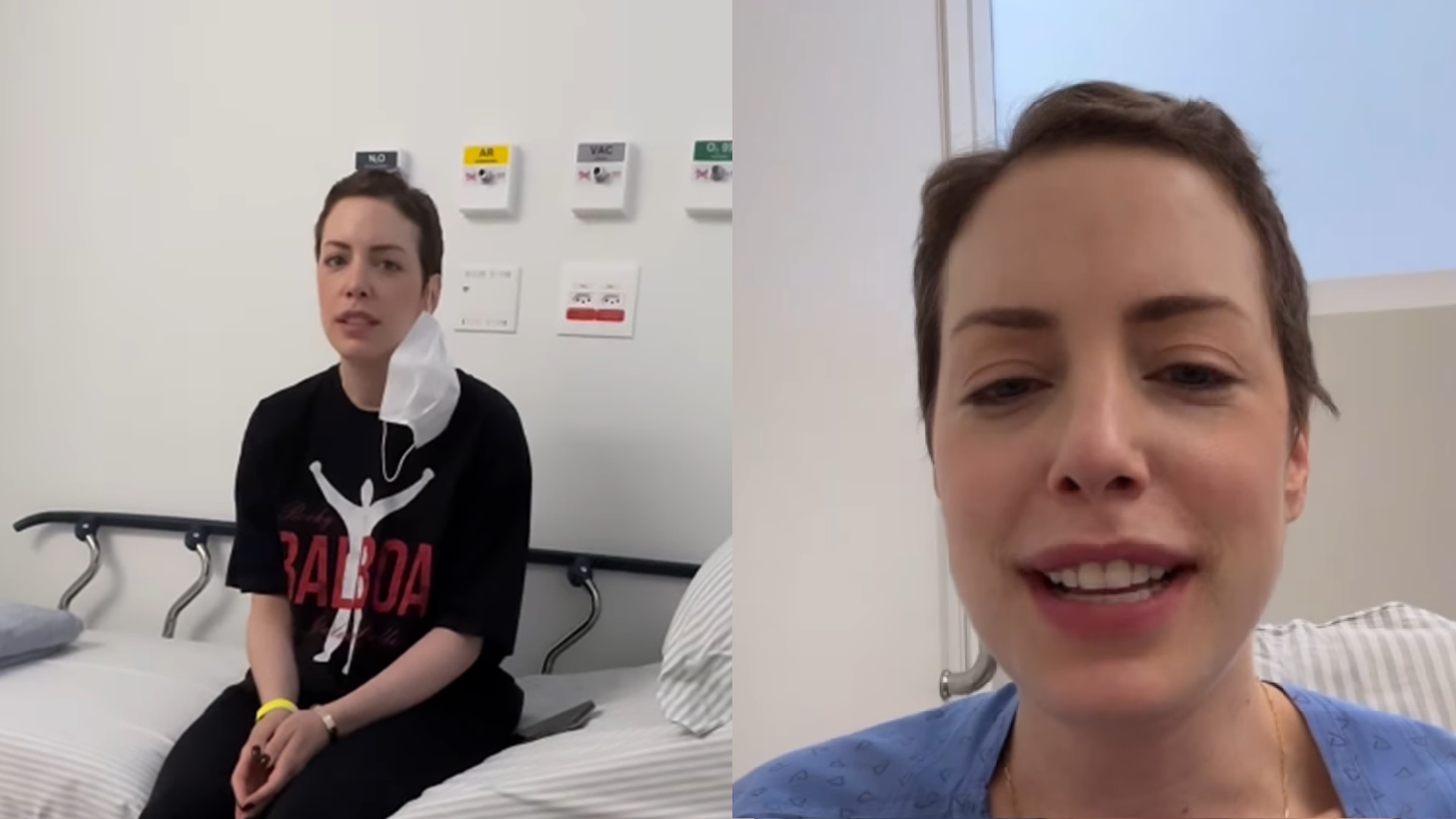 Fabiana Justus vai ao hospital para realizar exame:  ‘Rezem por mim’