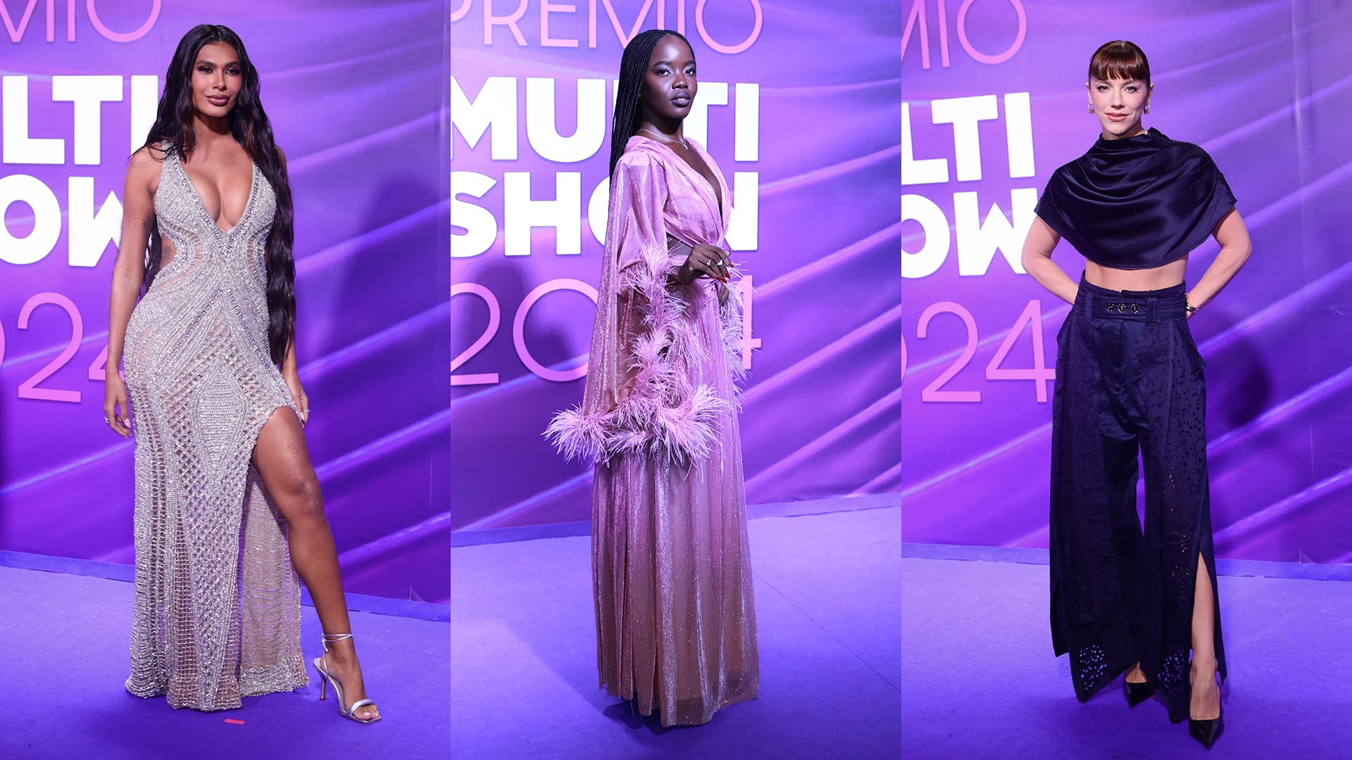 Prêmio Multishow: Veja os looks dos famosos na noite especial